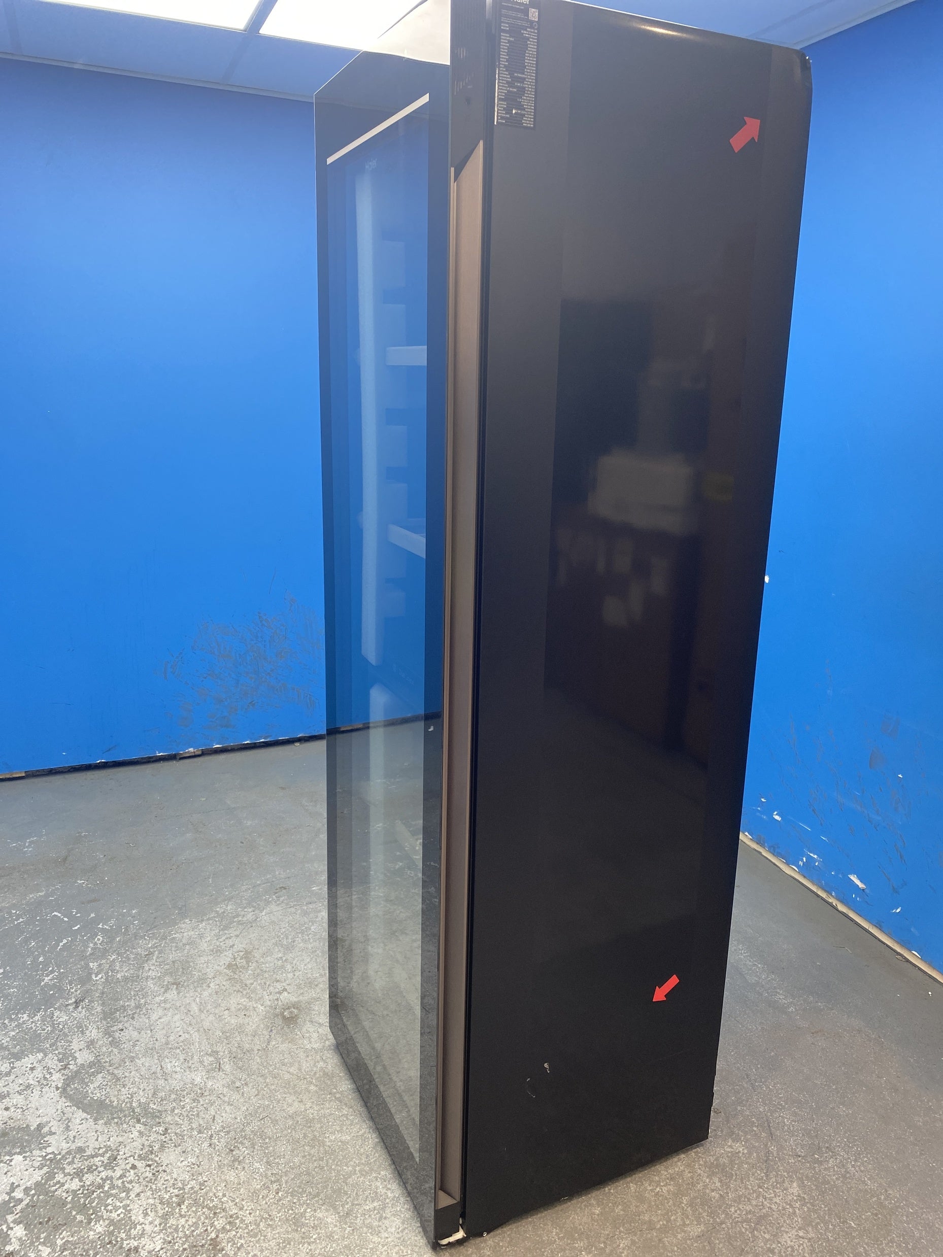 #GRC-156-955 - Haier HWS201 GDFH1K 201 Bottle Dual Zone Wine Cooler
