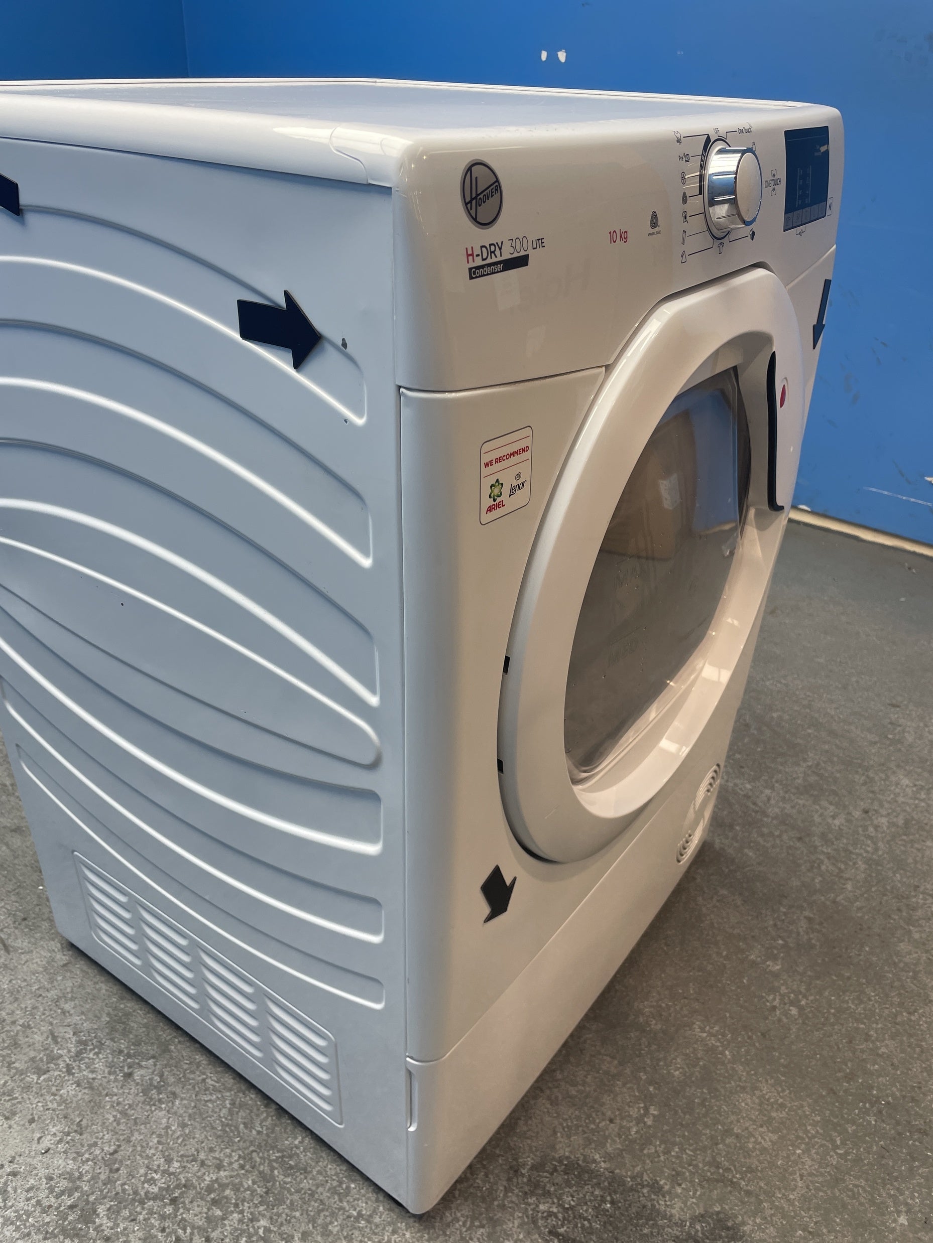 #GRC-156-841 - Hoover H-DRY 300 HLE C10DE-80 10kg Condenser Tumble Dryer