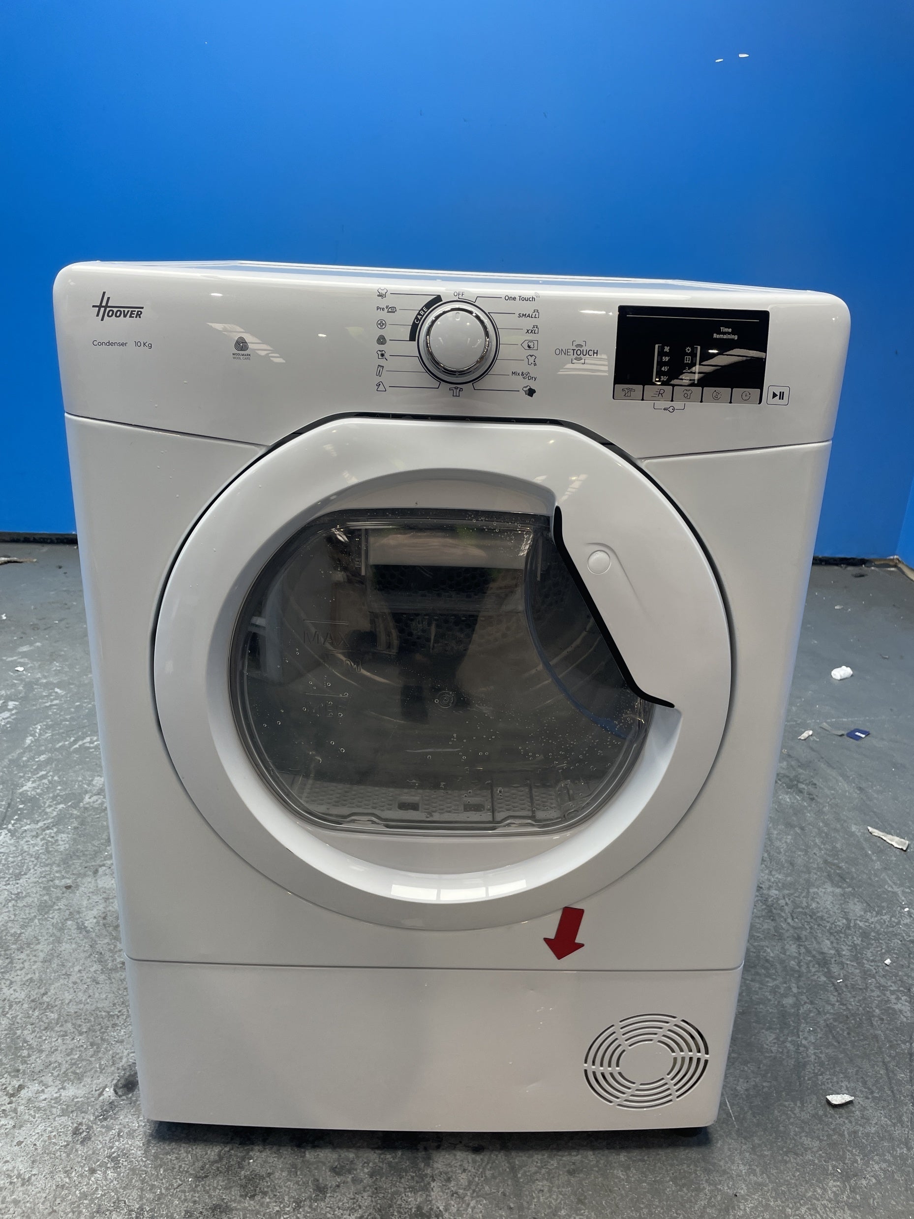 #GRC-159-036 - Hoover H-DRY 300 HLE C10DE-80 10kg Condenser Tumble Dryer