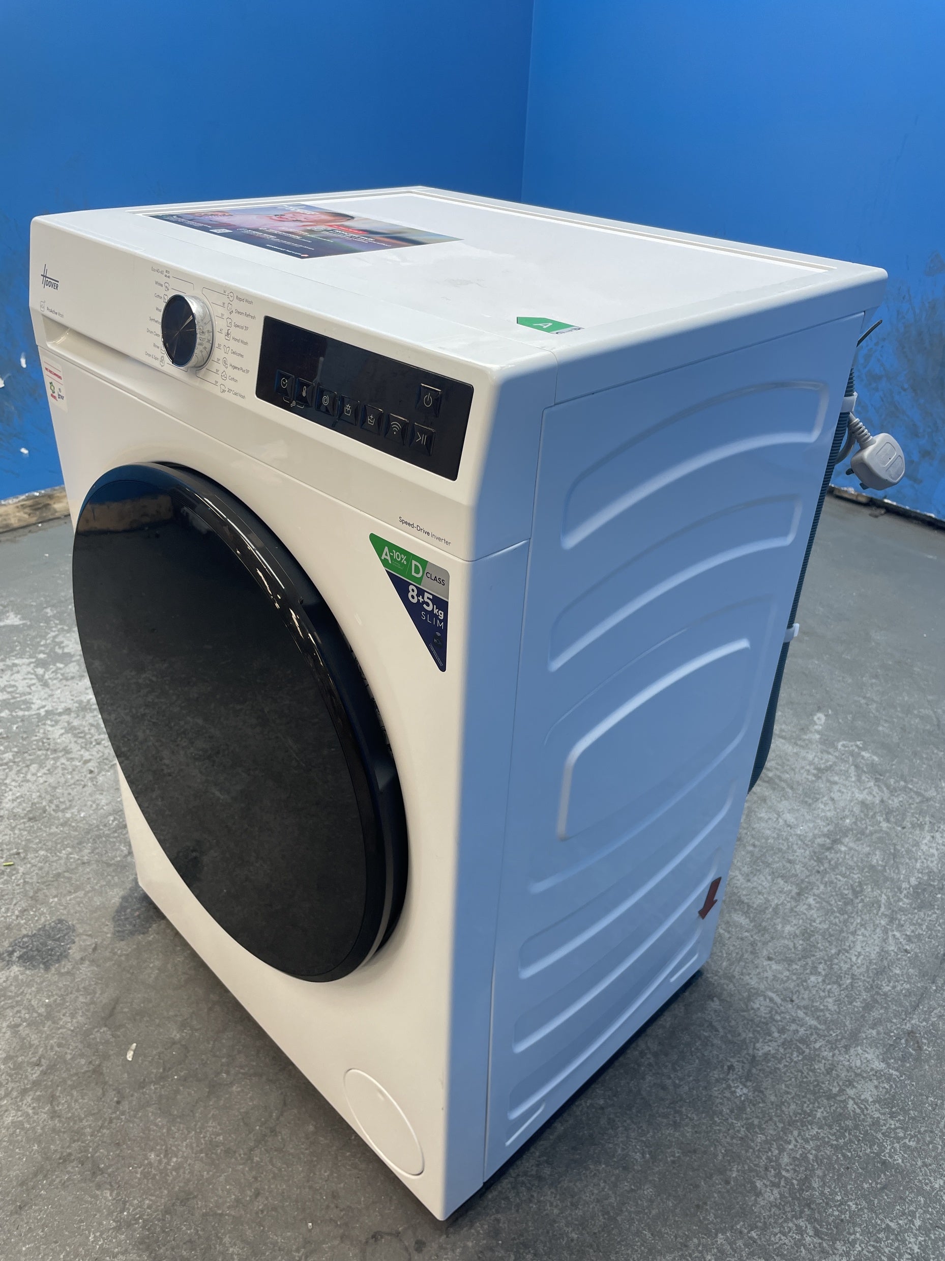 #GRC-159-883 - Hoover HBWR 485SB6-80 Pro Wash Series 3 8/5kg 1400rpm Washer Dryer