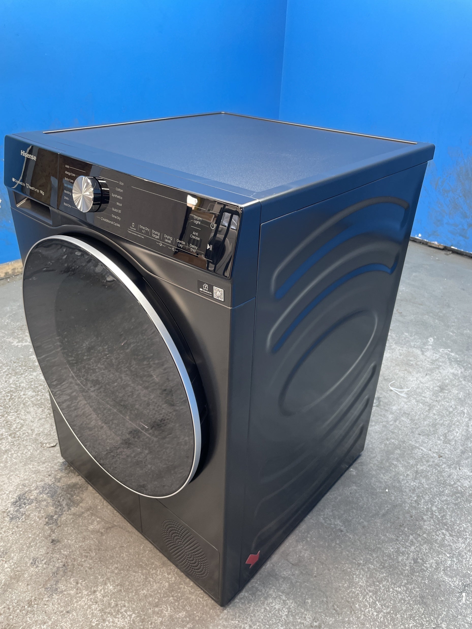 #GRC-159-657 - Hisense DH5S902BB 9kg Heat Pump Tumble Dryer