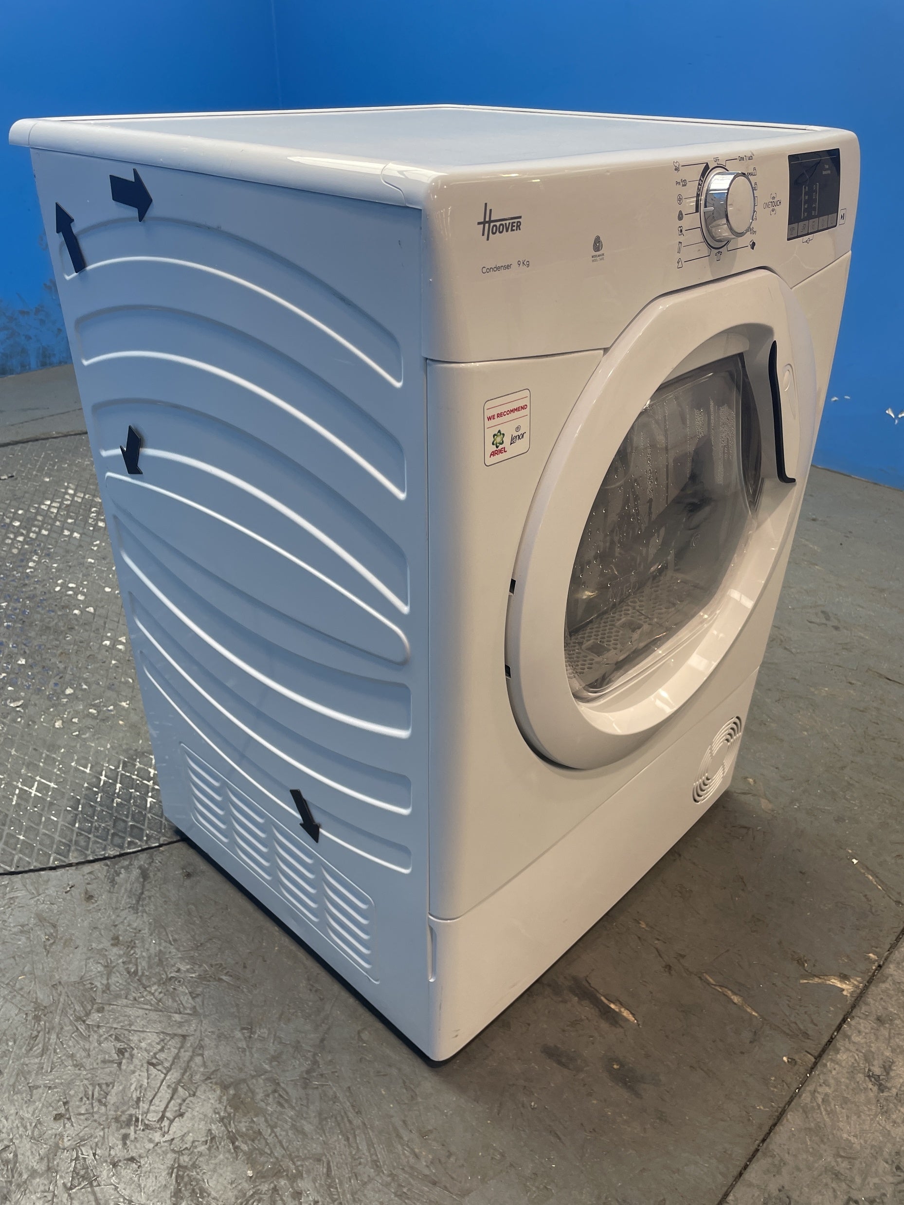 #GRC-156-752 - Hoover HLEC9DE 9kg Condenser Tumble Dryer