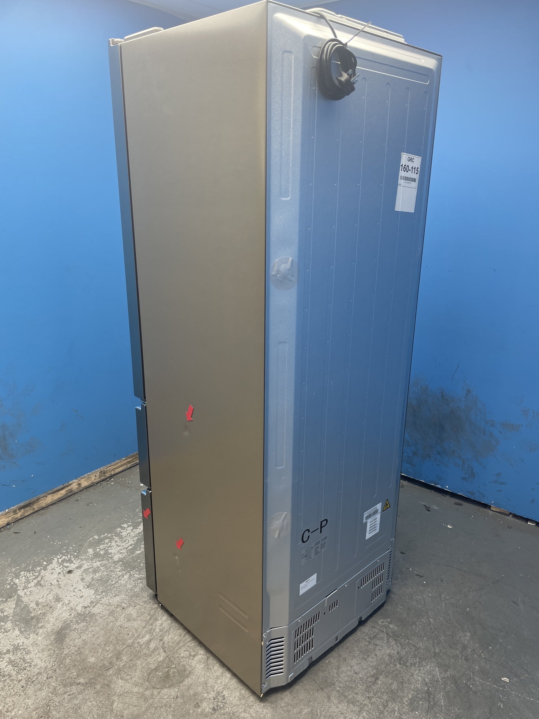 #GRC-160-115 - Haier HFR5719EWMP Series 5 French Door 444 Litre Fridge Freezer