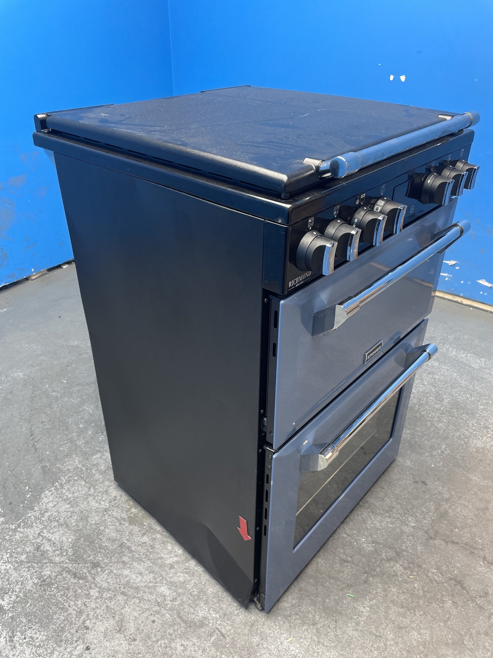 #GRC-159-434 - Stoves 60DF Richmond Deluxe 60cm Dual Fuel Cooker