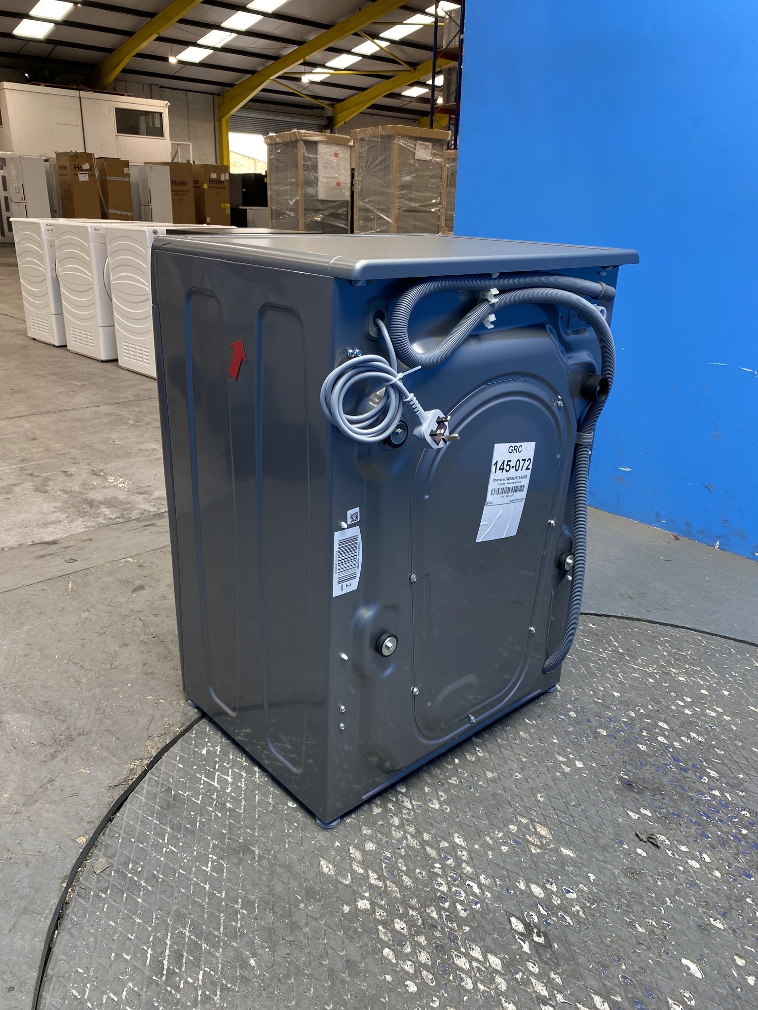 #GRC-145-072 - Hoover H3WPS496TAMBR680 9kg 1400 Spin Washing Machine