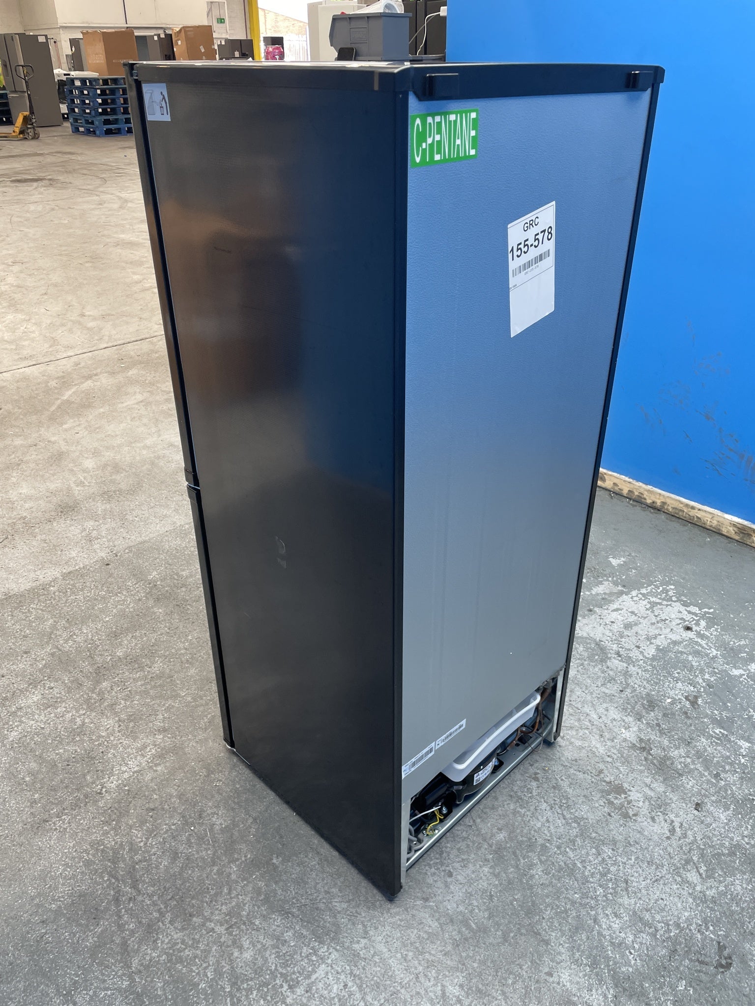 #GRC-155-578 - Candy CCH1S513EBK 185 Litre Combi Fridge Freezer