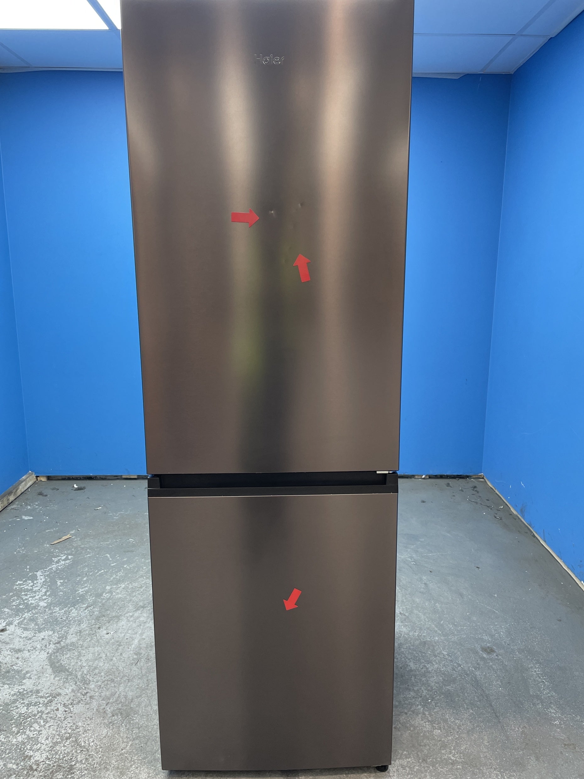 #GRC-157-747 - Haier HDW1618DNPD 341 Litre No Frost Fridge Freezer