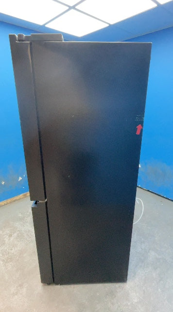 #GRC-163-503 - Hisense American Style Fridge Freezer – 577L, Black, Total No Frost, Smart WiFi