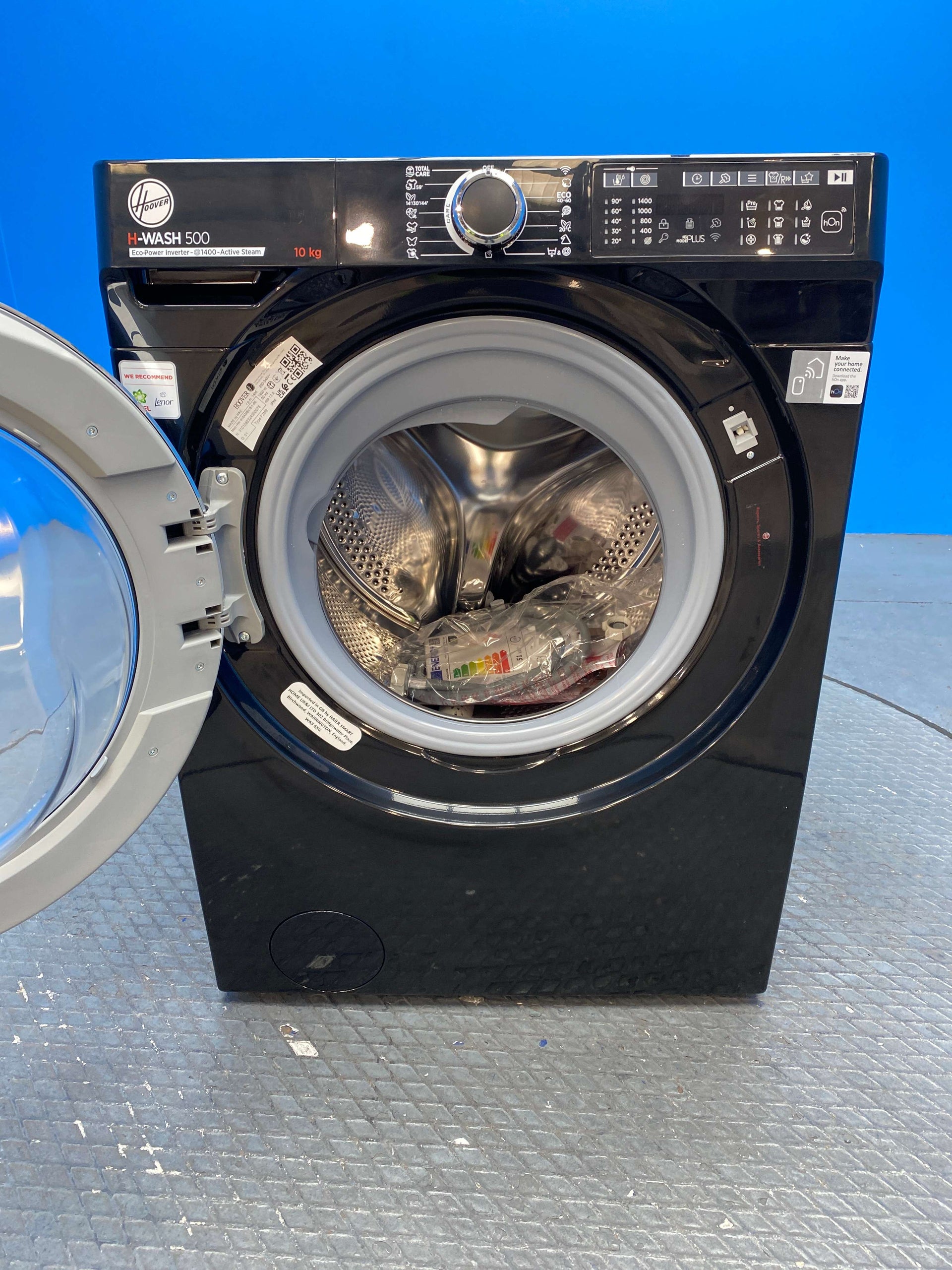Hoover HW410AMBCB 10kg 1400 Spin Washing Machine