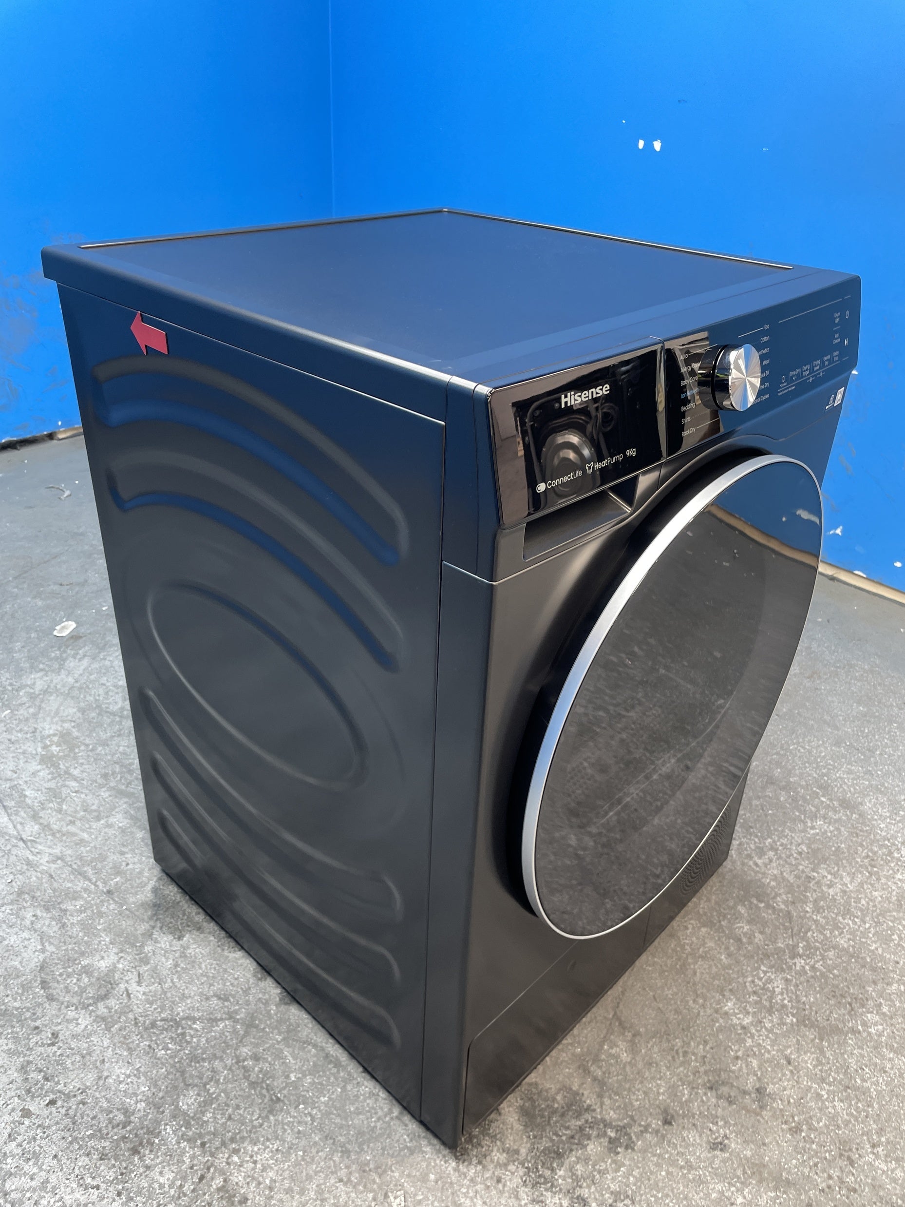 #GRC-159-657 - Hisense DH5S902BB 9kg Heat Pump Tumble Dryer