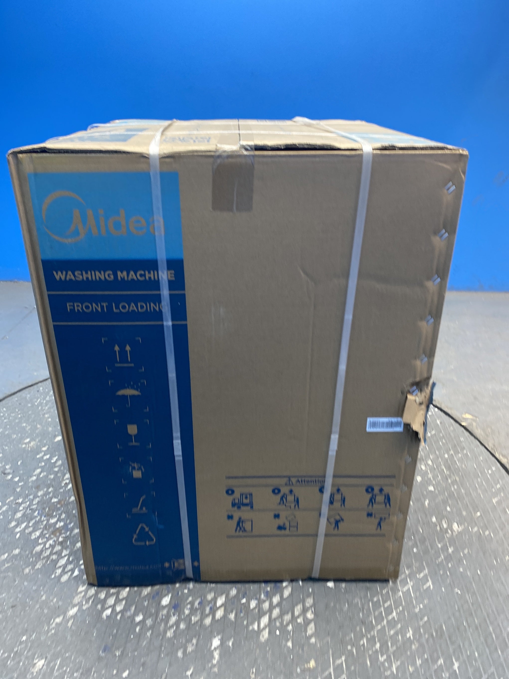 #GRC-158-850 - Midea MF100W100BA/W-UK 10kg 1400rpm Washing Machine