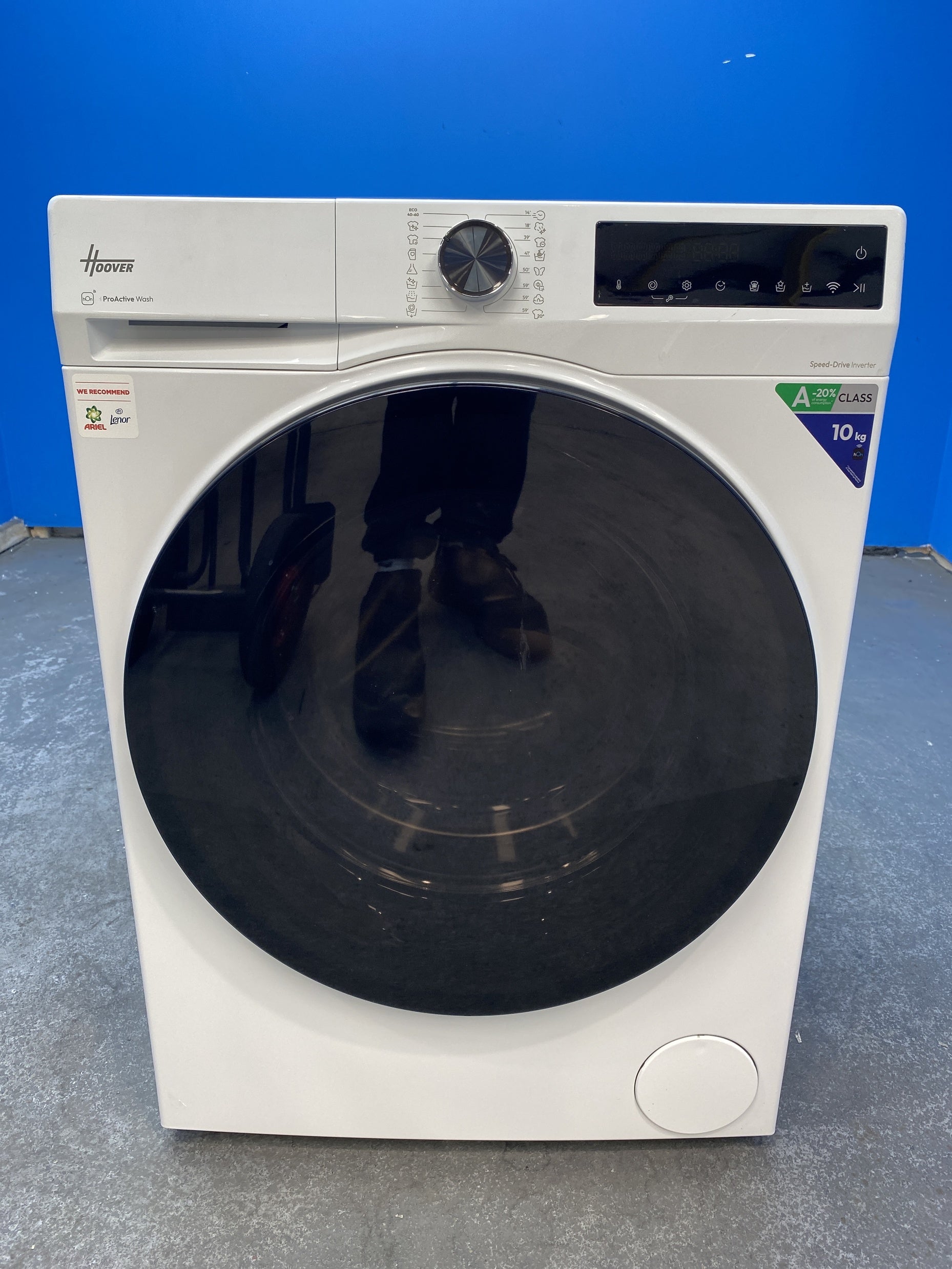 #GRC-160-165 - Hoover Series 5 HBP410BL8-80 Pro Wash 10kg 1400rpm Washing Machine