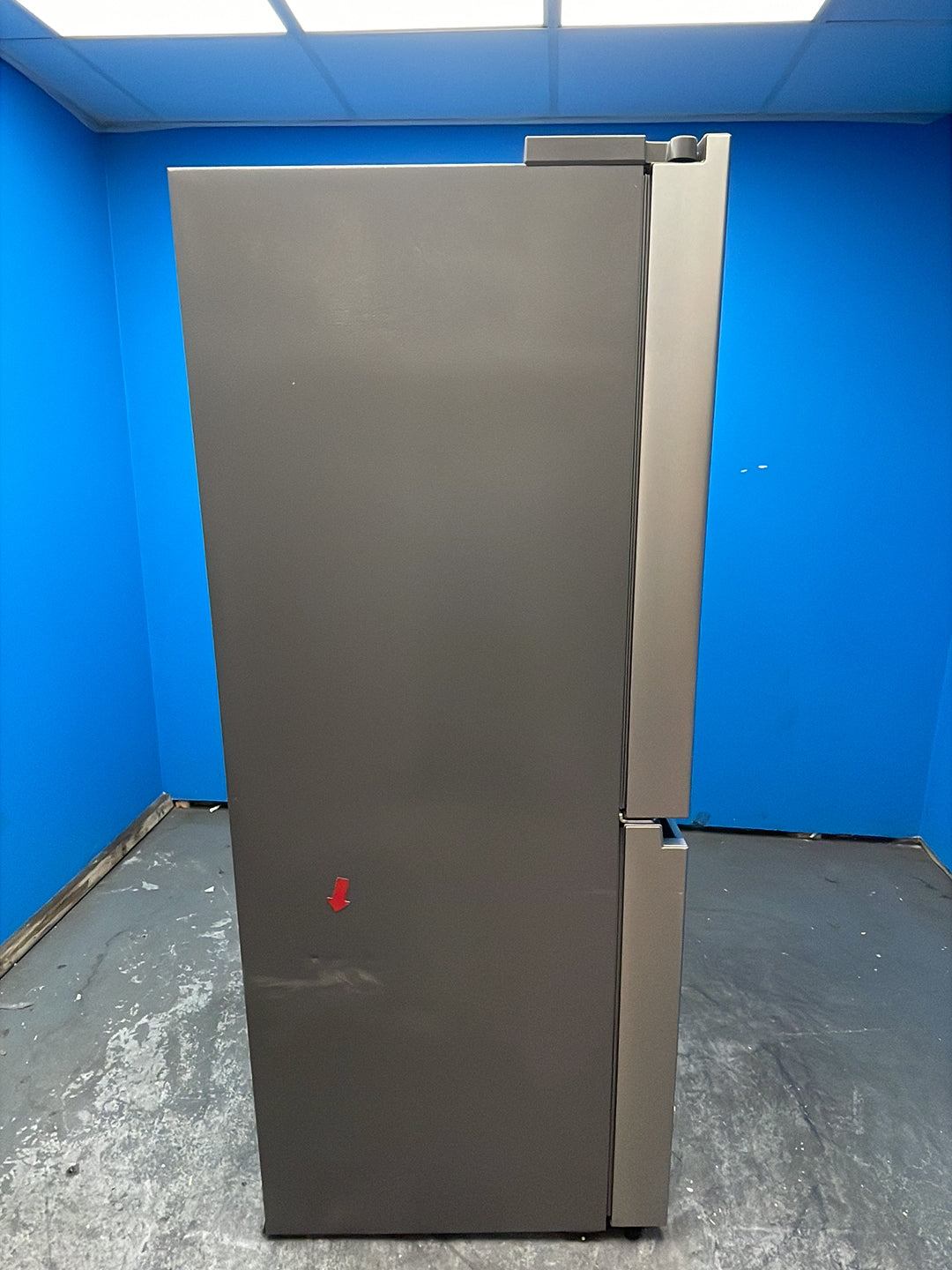 #GRC-163-589 - Hisense American Style Fridge Freezer – 609L, Stainless Steel, Total No Frost