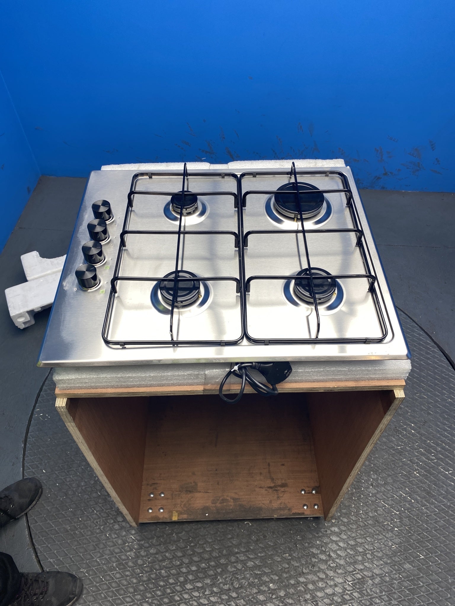 Electrolux KGS6404X 60cm Stainless Steel Gas Hob