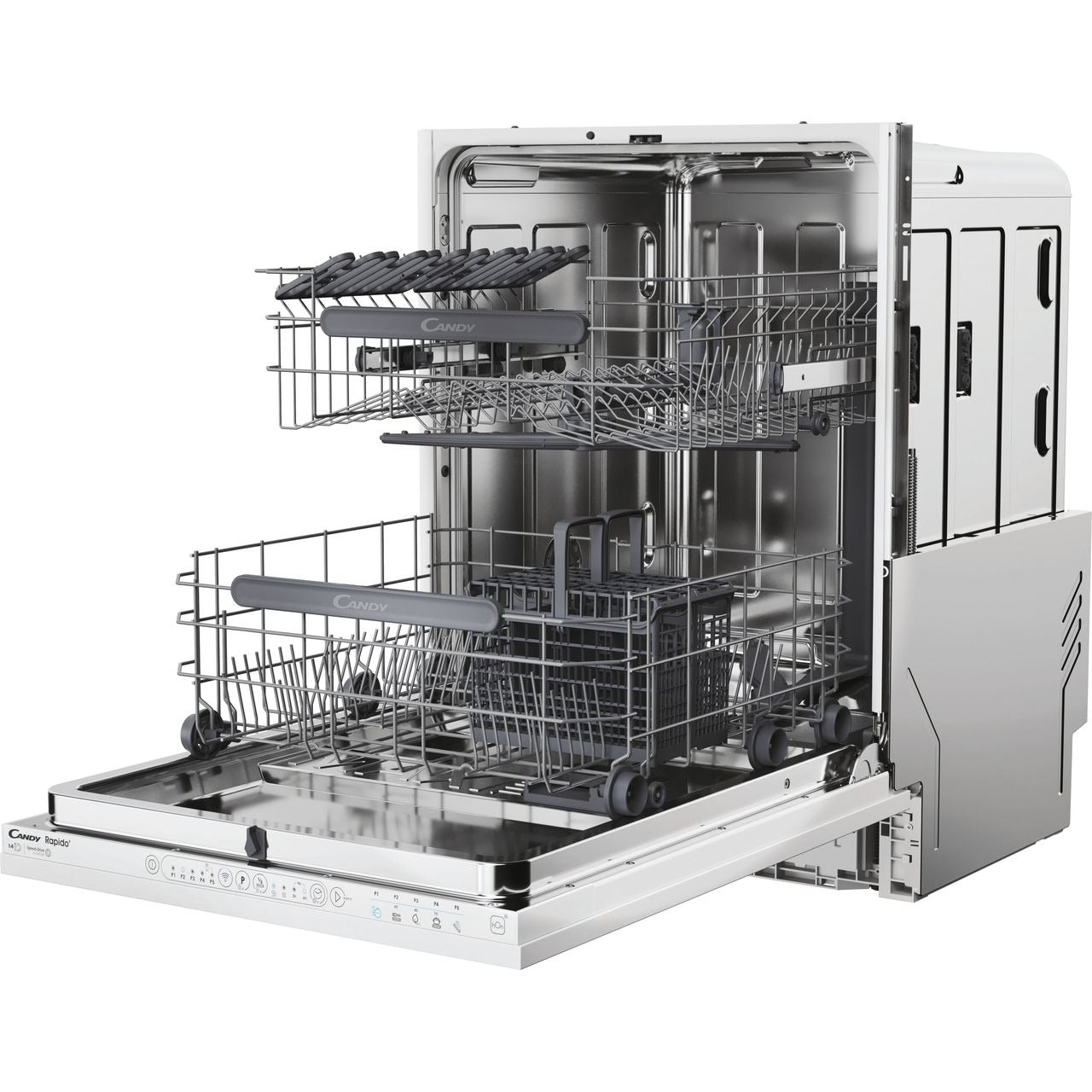 Candy RapidÓ CI 4C7L0W-80 Integrated 14 Place Setting Dishwasher – Renew 2 U