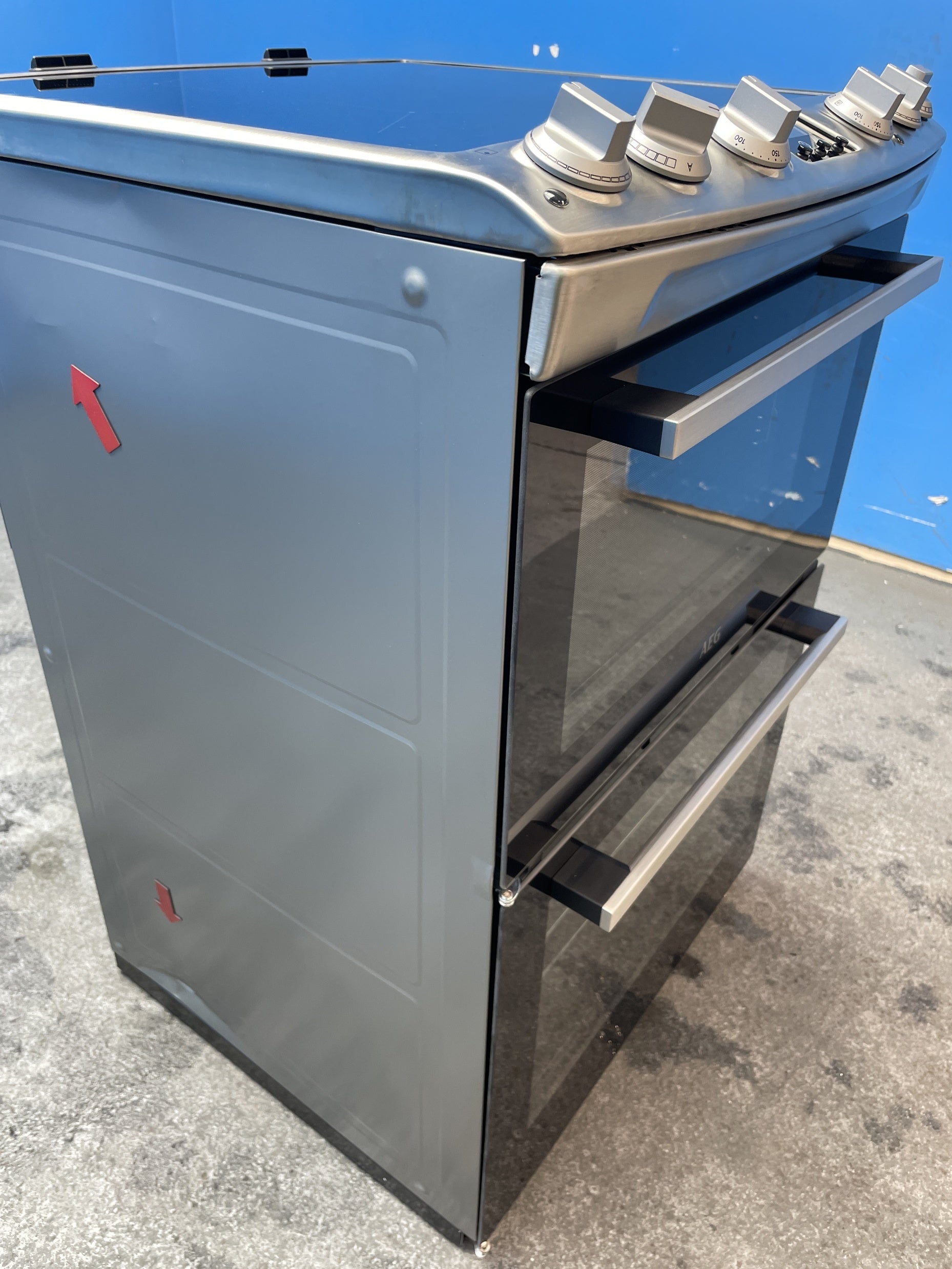 #GRC-158-279 - AEG 5000 SurroundCook CIX6540ACM 60cm Double Oven Induction Cooker