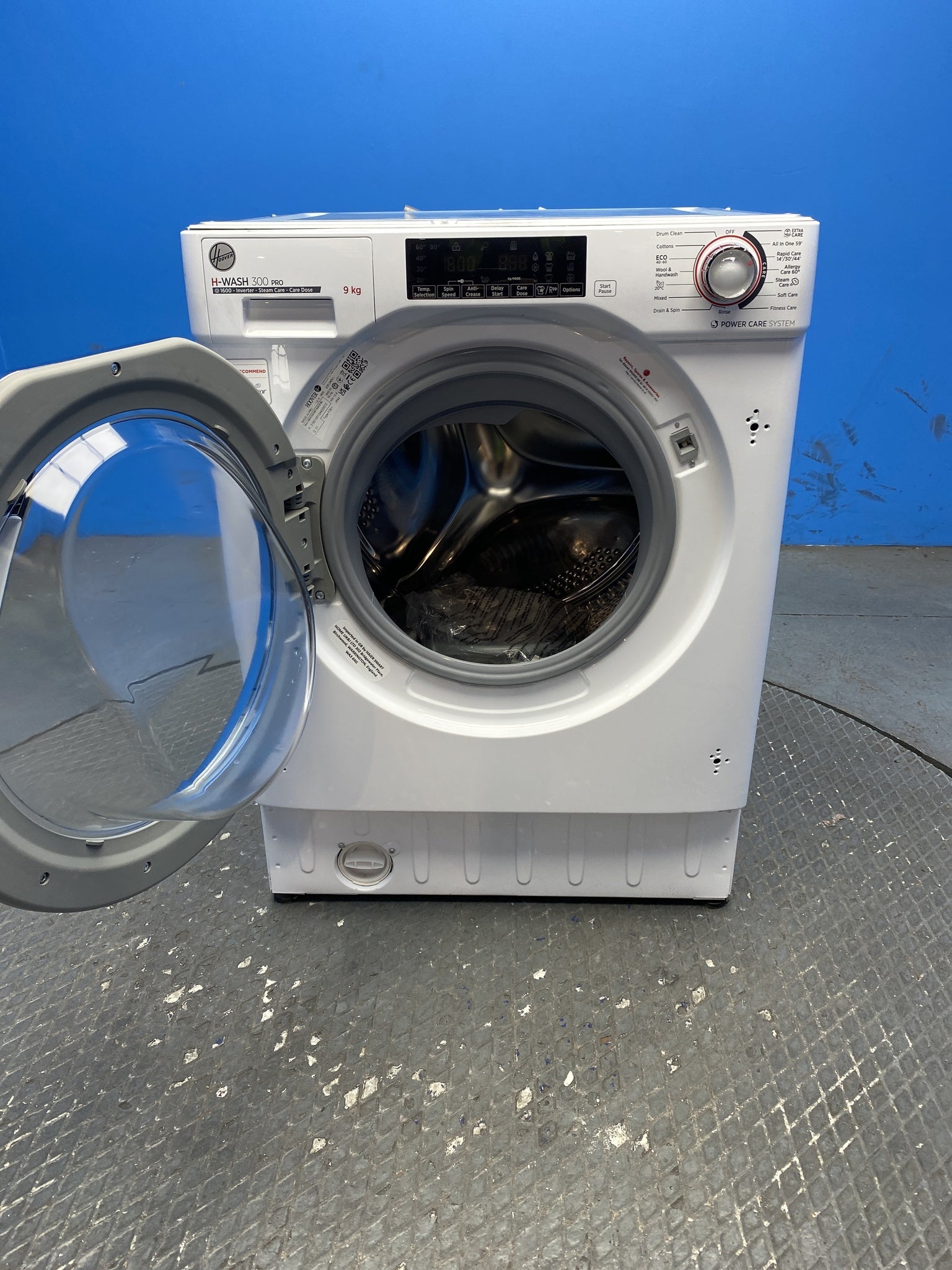Hoover HBWODS69TAMCE 9kg Integrated AutoDose Washing Machine