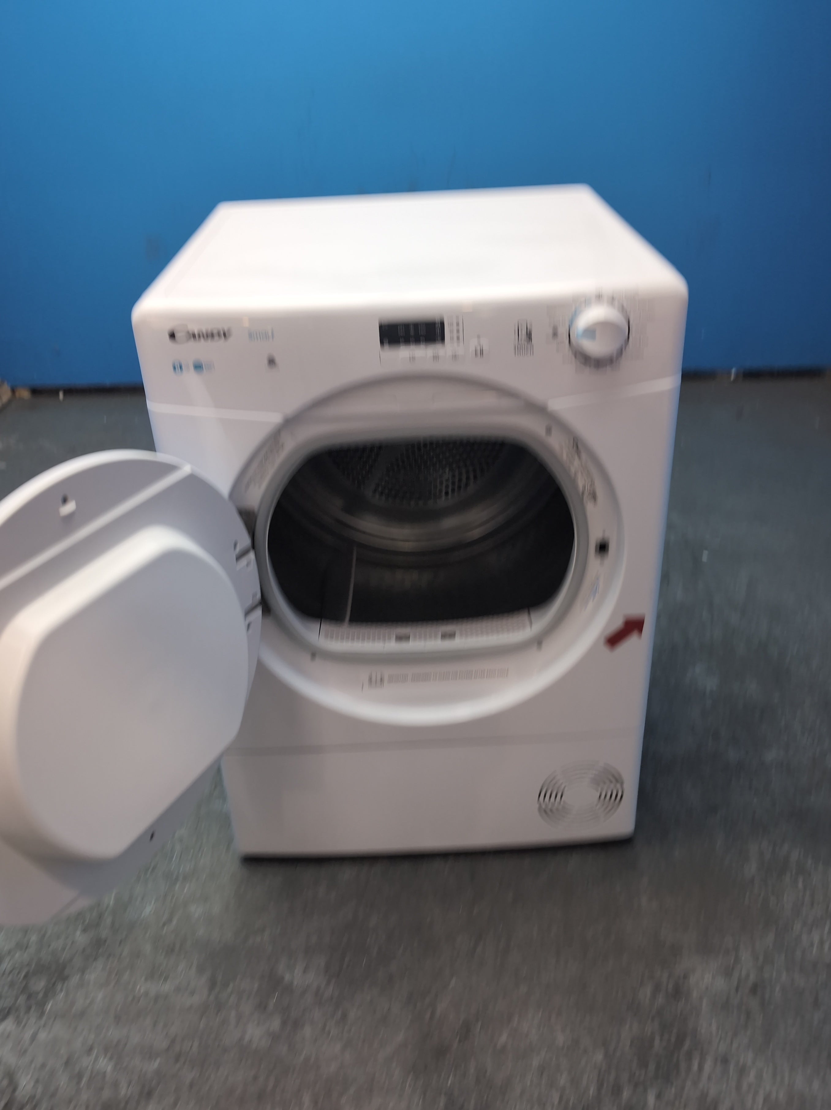 #GRC-164-391 - Candy Smart 8kg Condenser Tumble Dryer – Sensor Drying, White, B Energy Rating