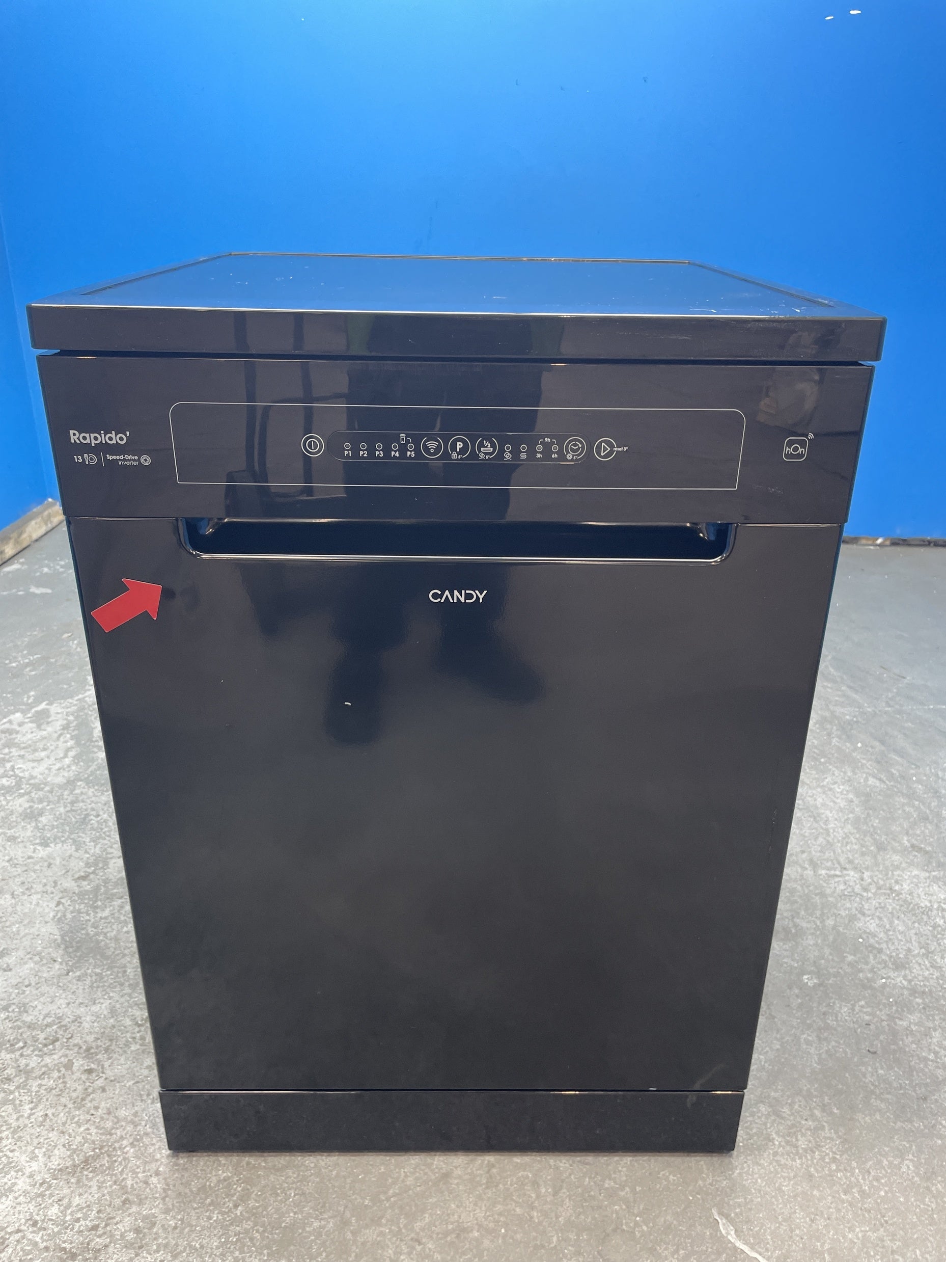 #GRC-162-390 - Candy RapidÓ CF 3E9L0B 13 Place Setting Dishwasher