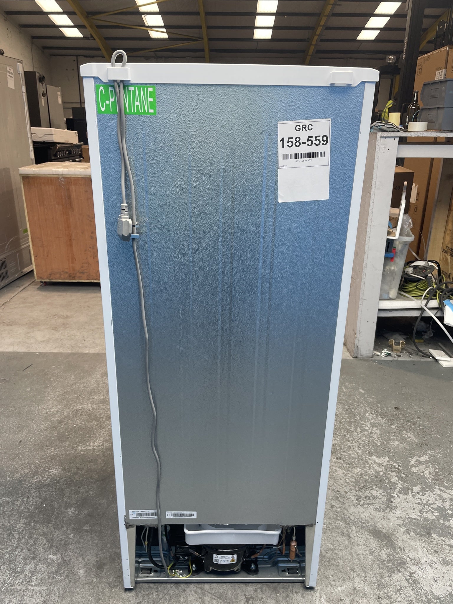 #GRC-158-559 - Candy CCH1S513EWK 185 Litre Combi Fridge Freezer