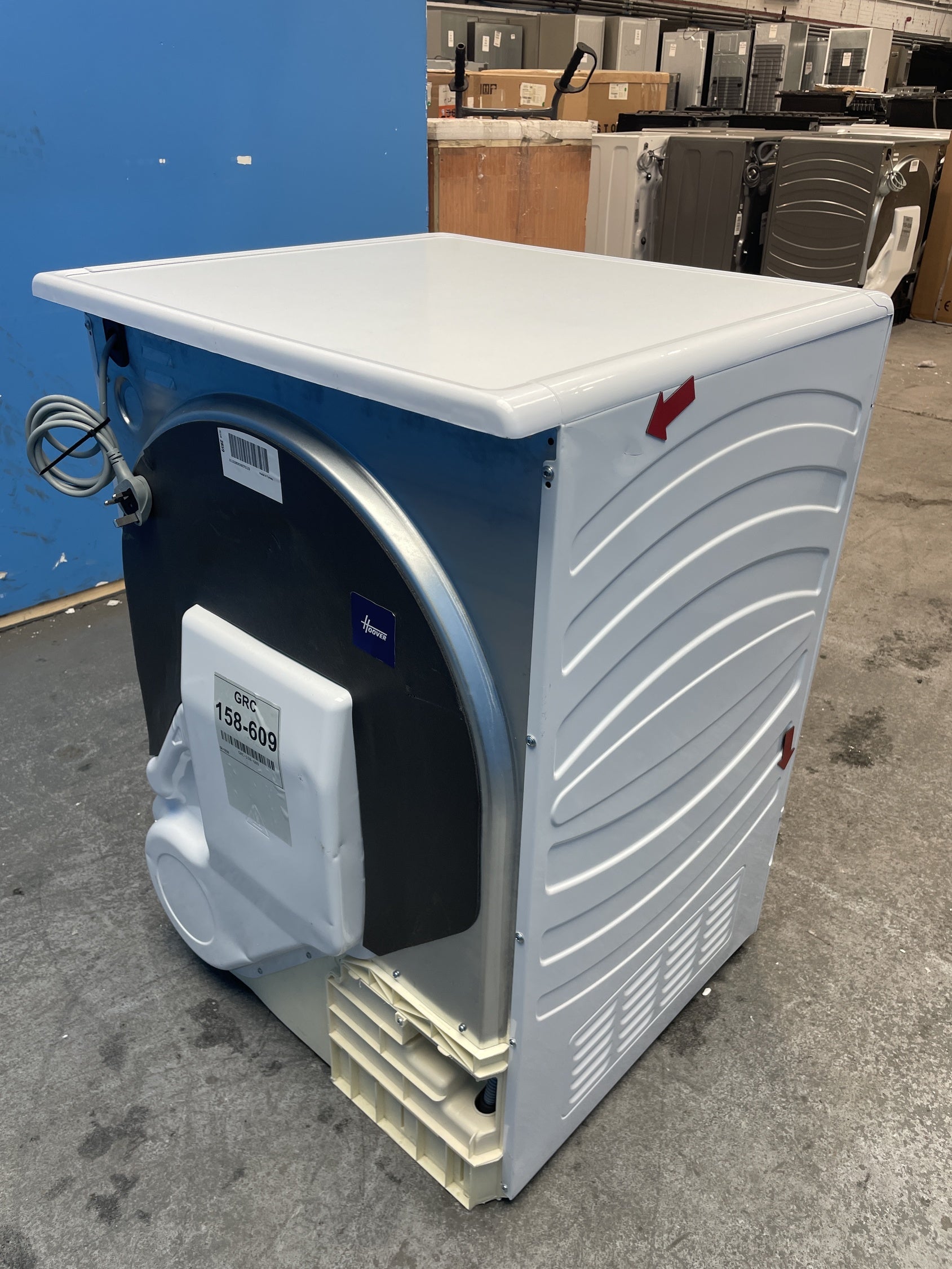 #GRC-158-609 - Hoover HRE C10TE-80 10kg Condenser Tumble Dryer