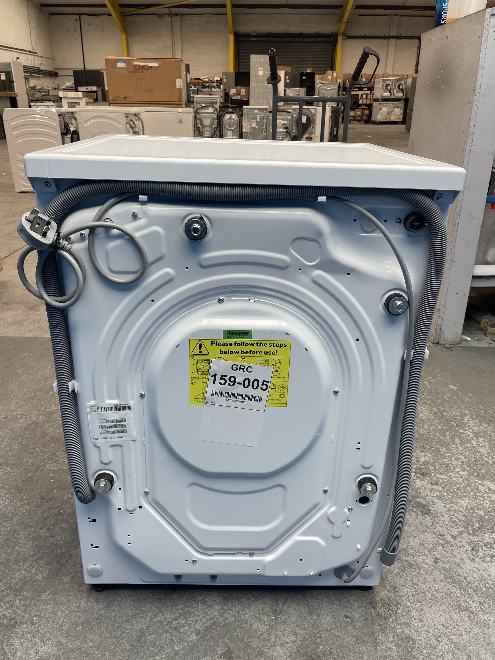 #GRC-159-005 - Haier X Series 7 HWD100-B14367U1 10/6kg 1400rpm Washer Dryer