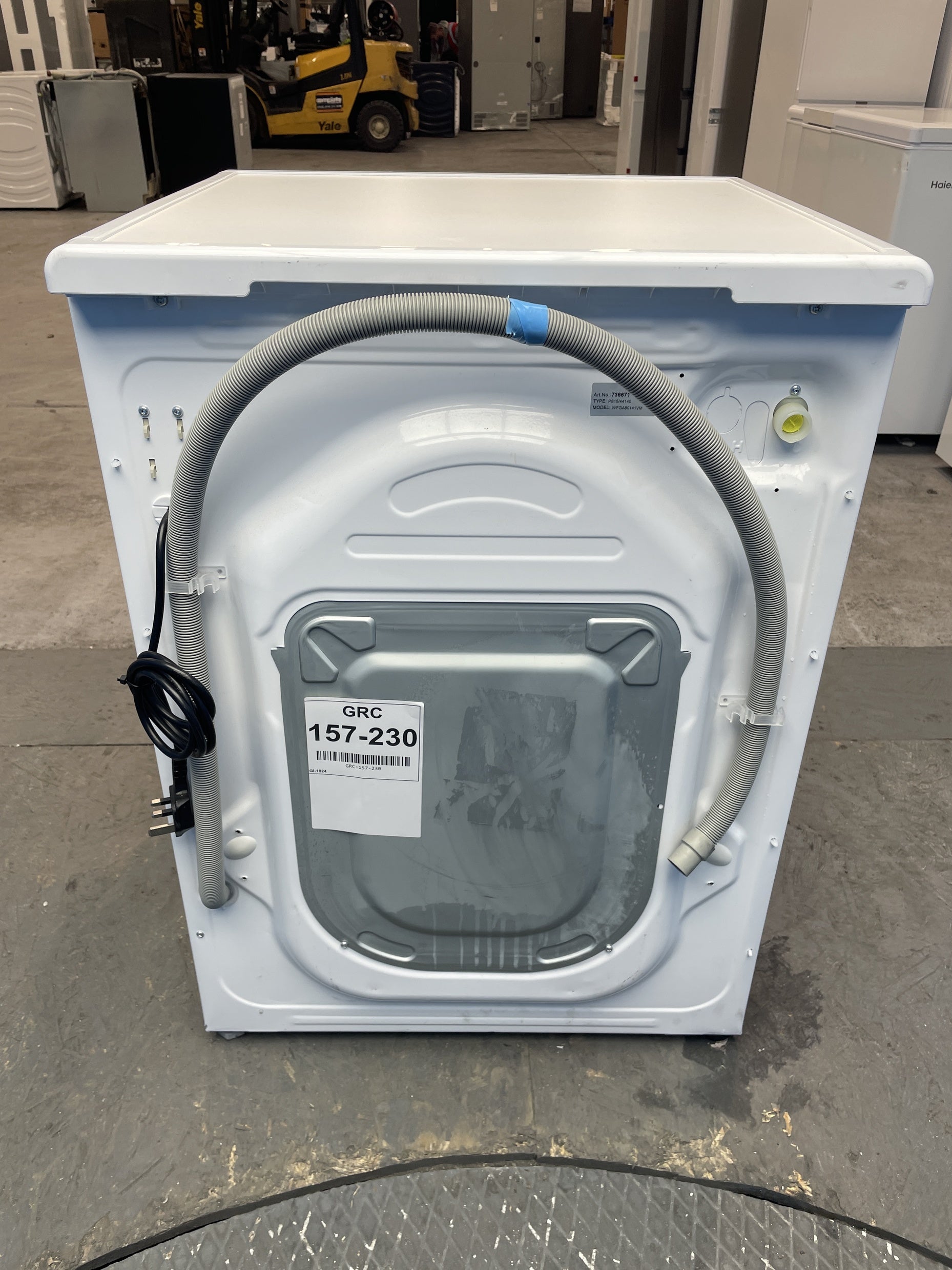 #GRC-157-230 - Hisense WFGA80141VM 8kg 1400rpm Washing Machine