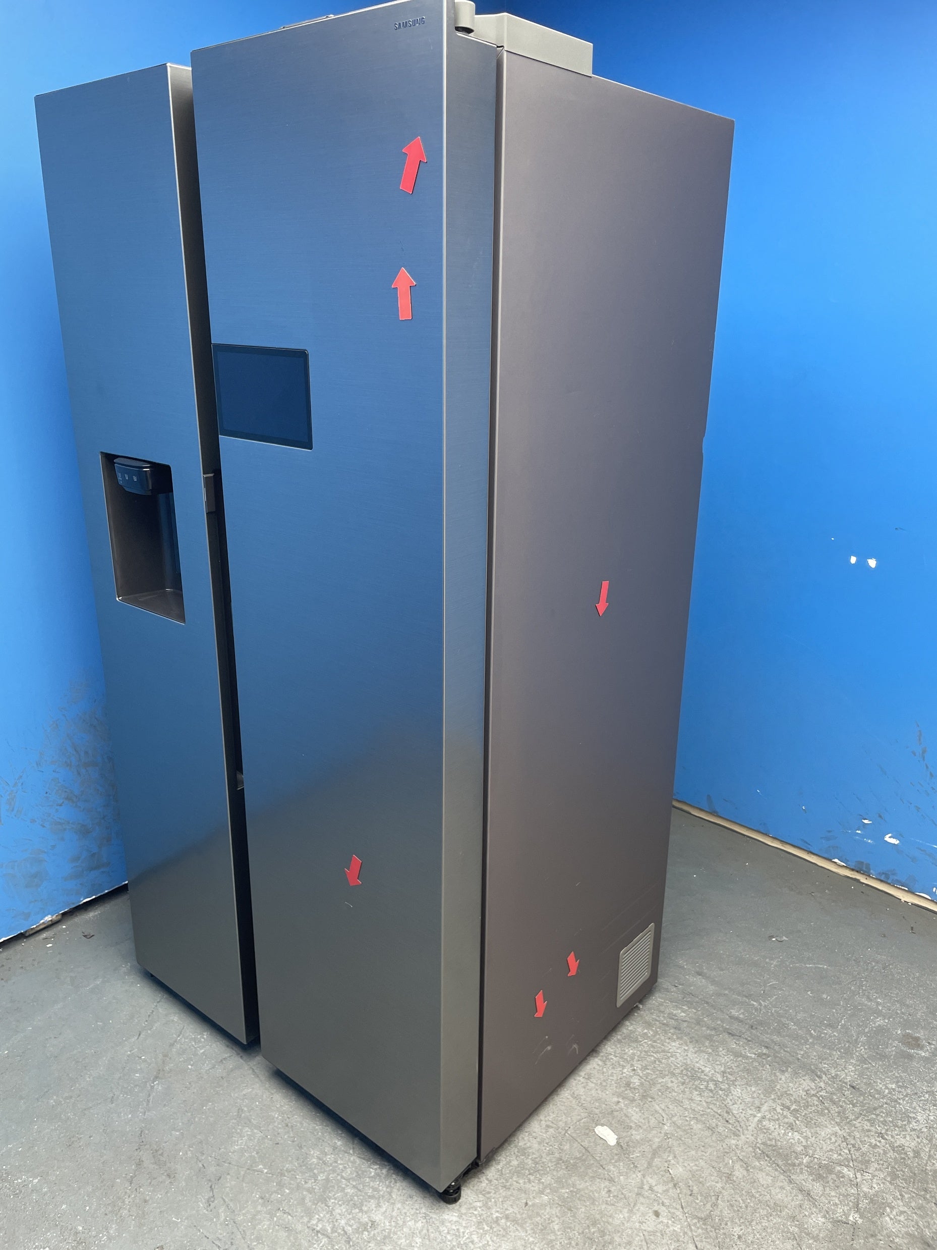 #GRC-157-797 - Samsung Series 9 RS90F64EDT Bespoke AI American Style Fridge Freezer