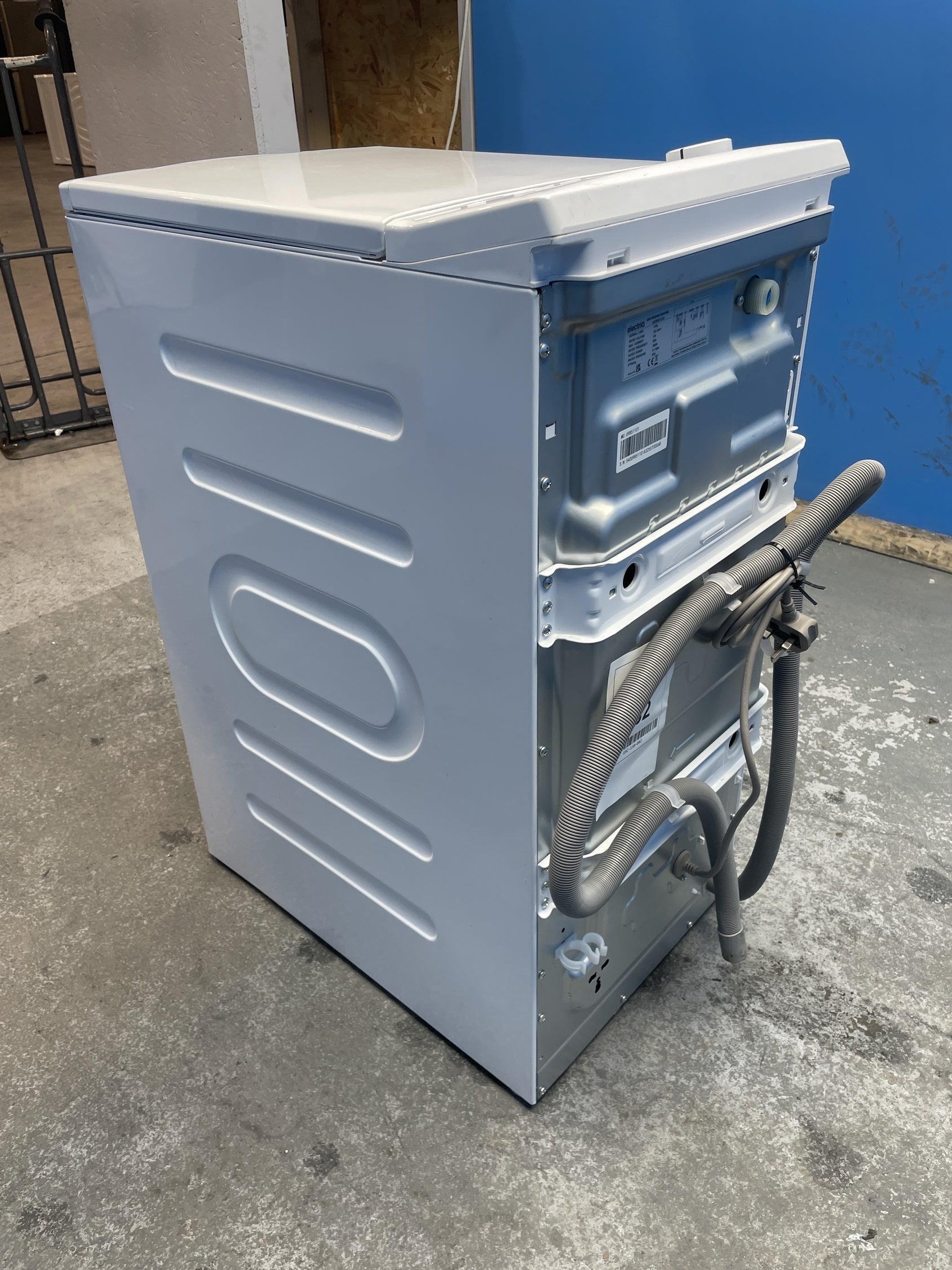 #GRC-150-082 - electriQ EIQWMTL75C 7.5kg 1300rpm Top Loading Washing Machine