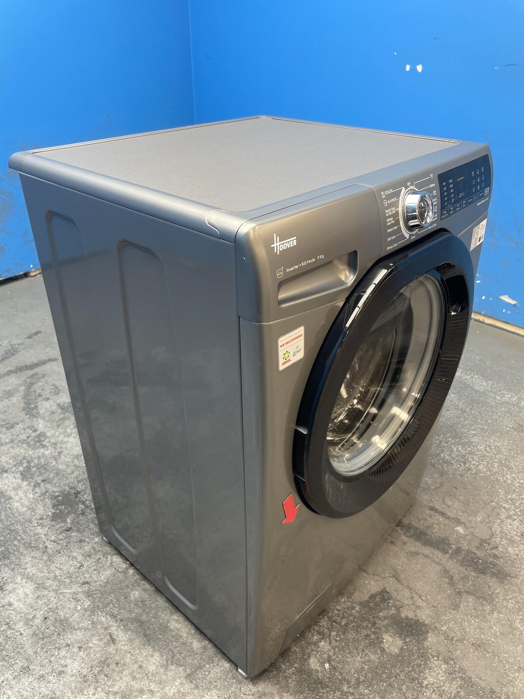 #GRC-163-123 - Hoover H3B13WPS4106TAMBR 10kg 1400 Spin Washing Machine