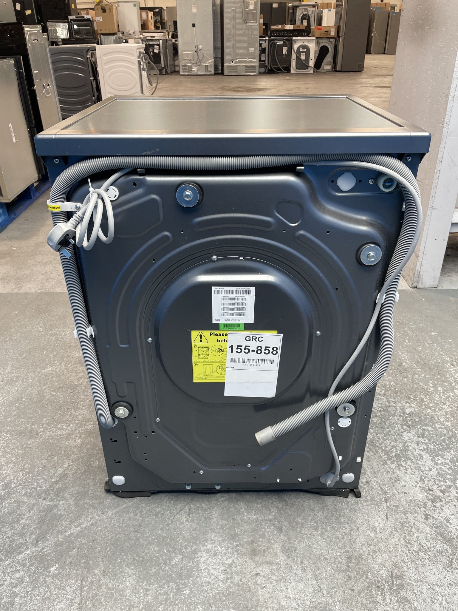 #GRC-155-858 - Haier X Series 7 HW100-B14367GU1 10kg 1400 Spin Washing Machine