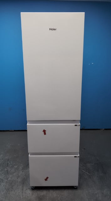 #GRC-162-804 - Haier 54.5cm 60/40 Fridge Freezer – 303L, White, Total No Frost, Smart WiFi