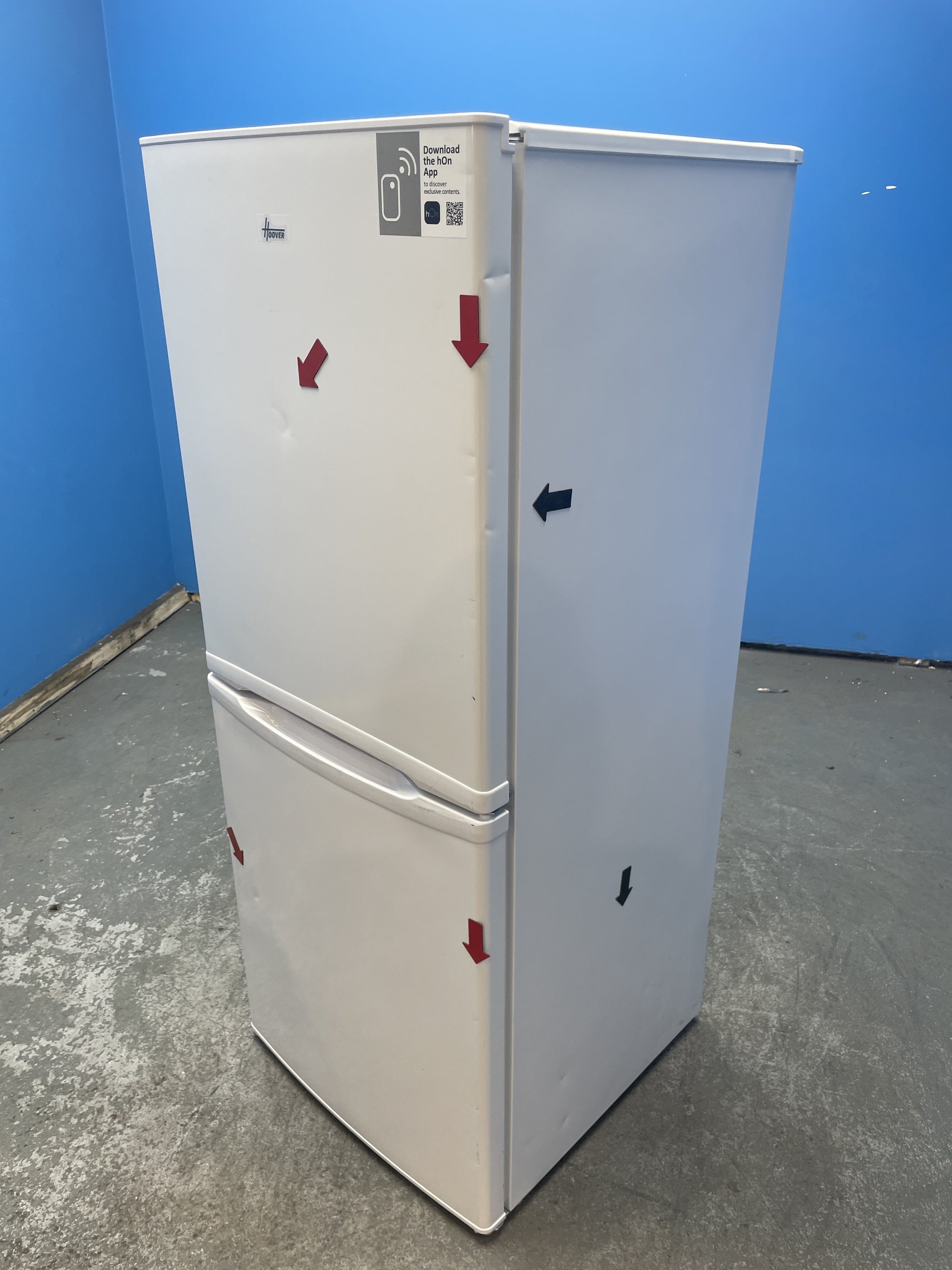 #GRC-152-265 - Hoover HOCH1S513EWK 185 Litre Combi Fridge Freezer