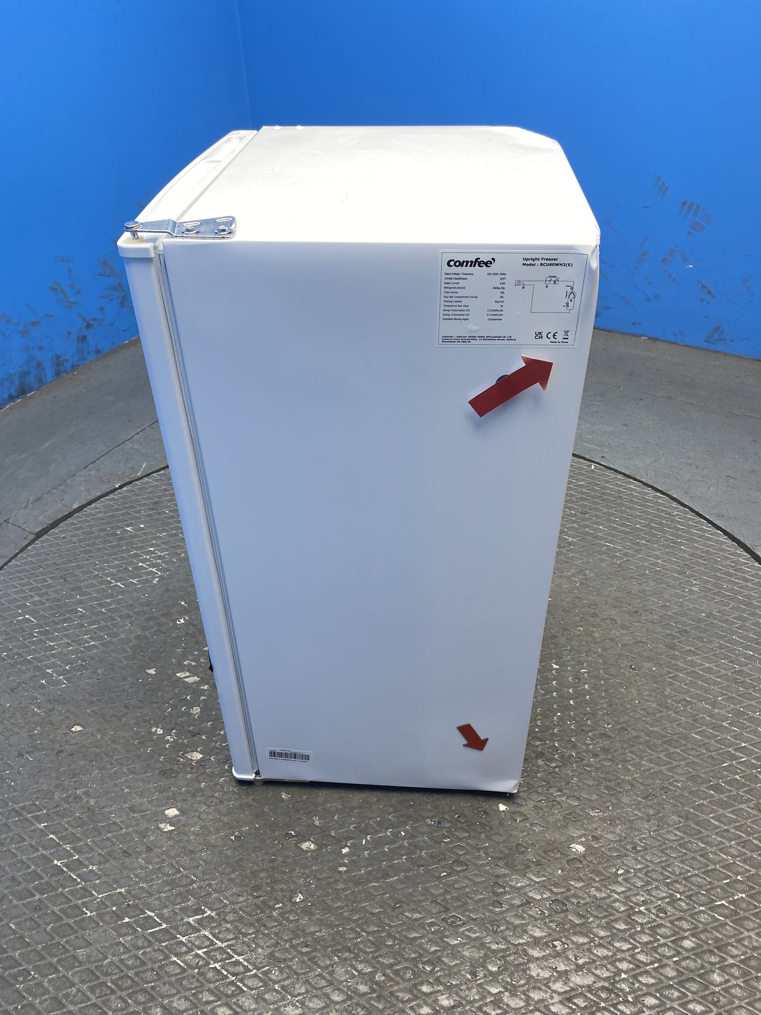 Comfee RCU60WH2(E) 60L Under Counter Freezer