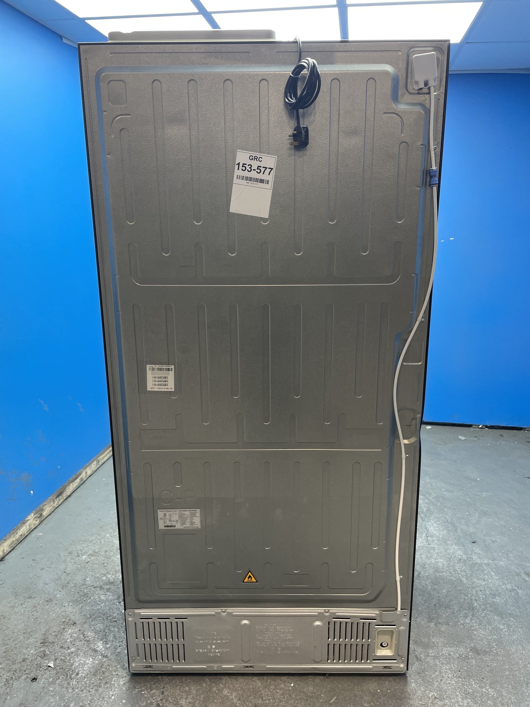 #GRC-153-577 - Haier HCR5919EHMB 528 Litre American Style Fridge Freezer