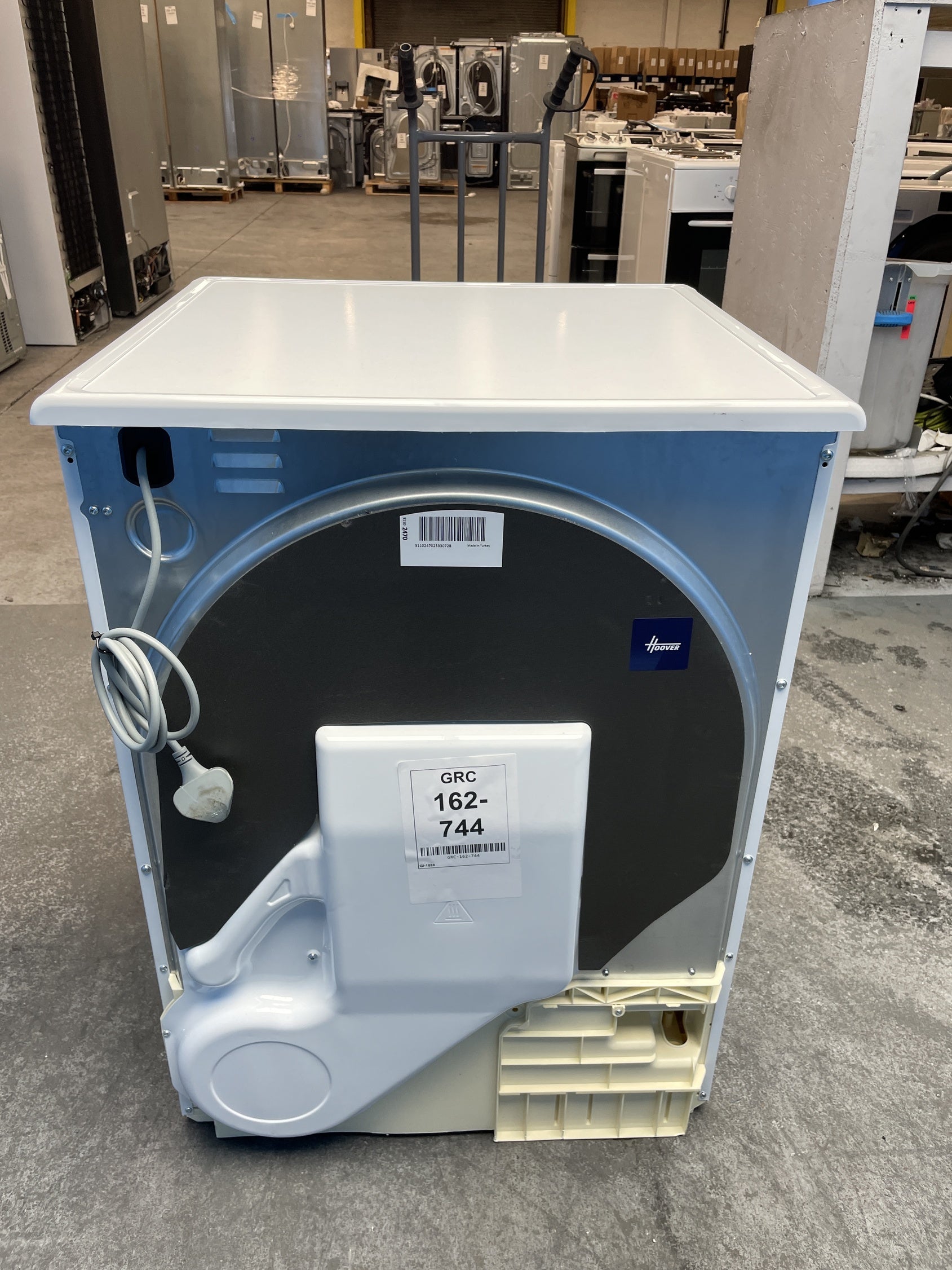 #GRC-162-744 - Hoover H-DRY 300 10kg Condenser Tumble Dryer – WiFi Connected, White