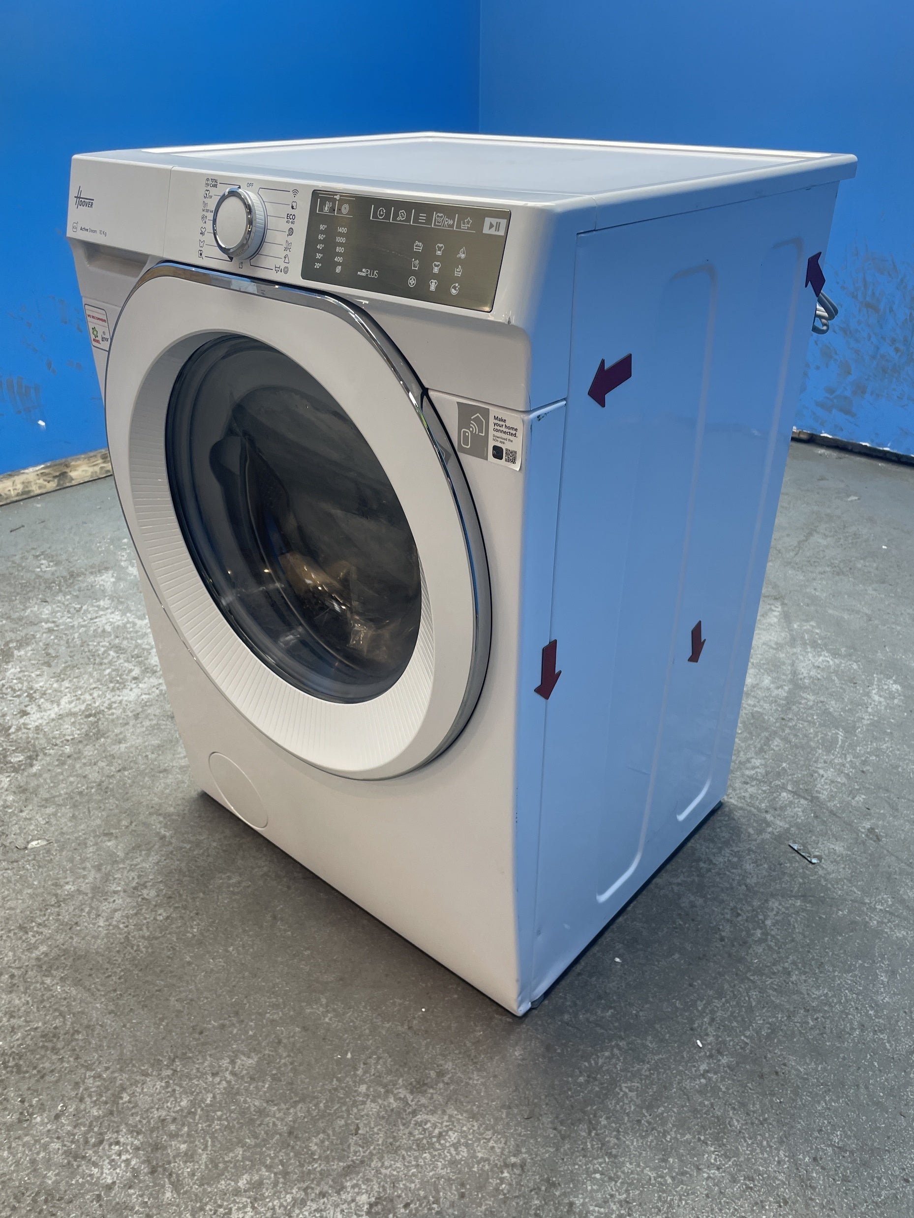 #GRC-153-557 - Hoover HWB 410AMC/1-80 10kg 1400 Spin Washing Machine