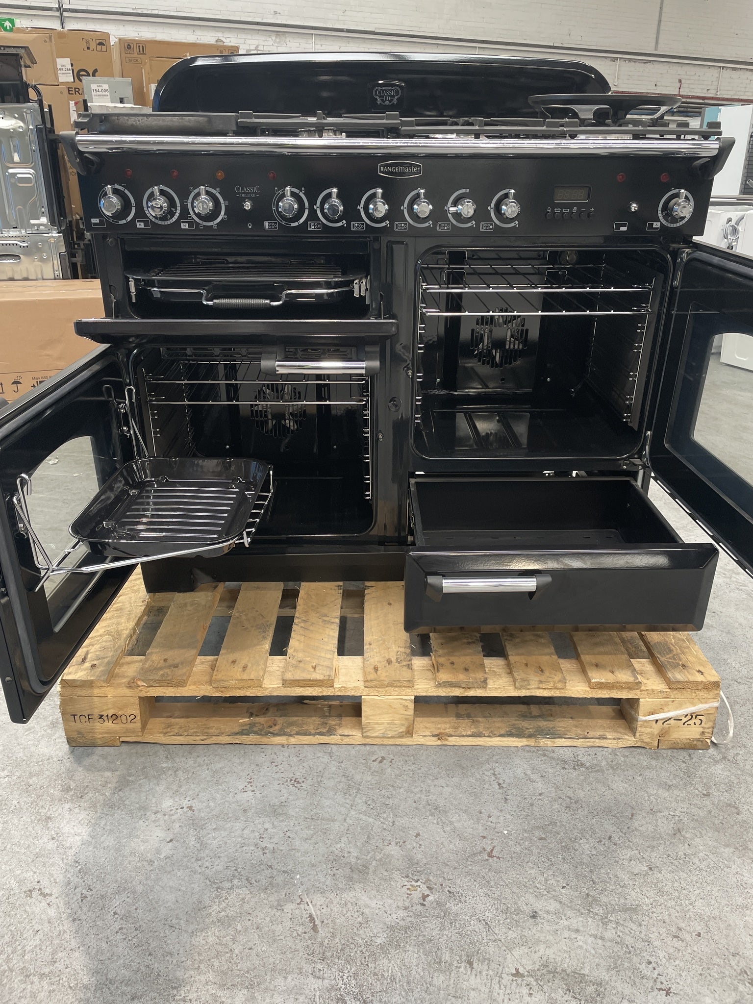 #GRC-155-274 - Rangemaster Classic Deluxe 110 Dual Fuel Range Cooker
