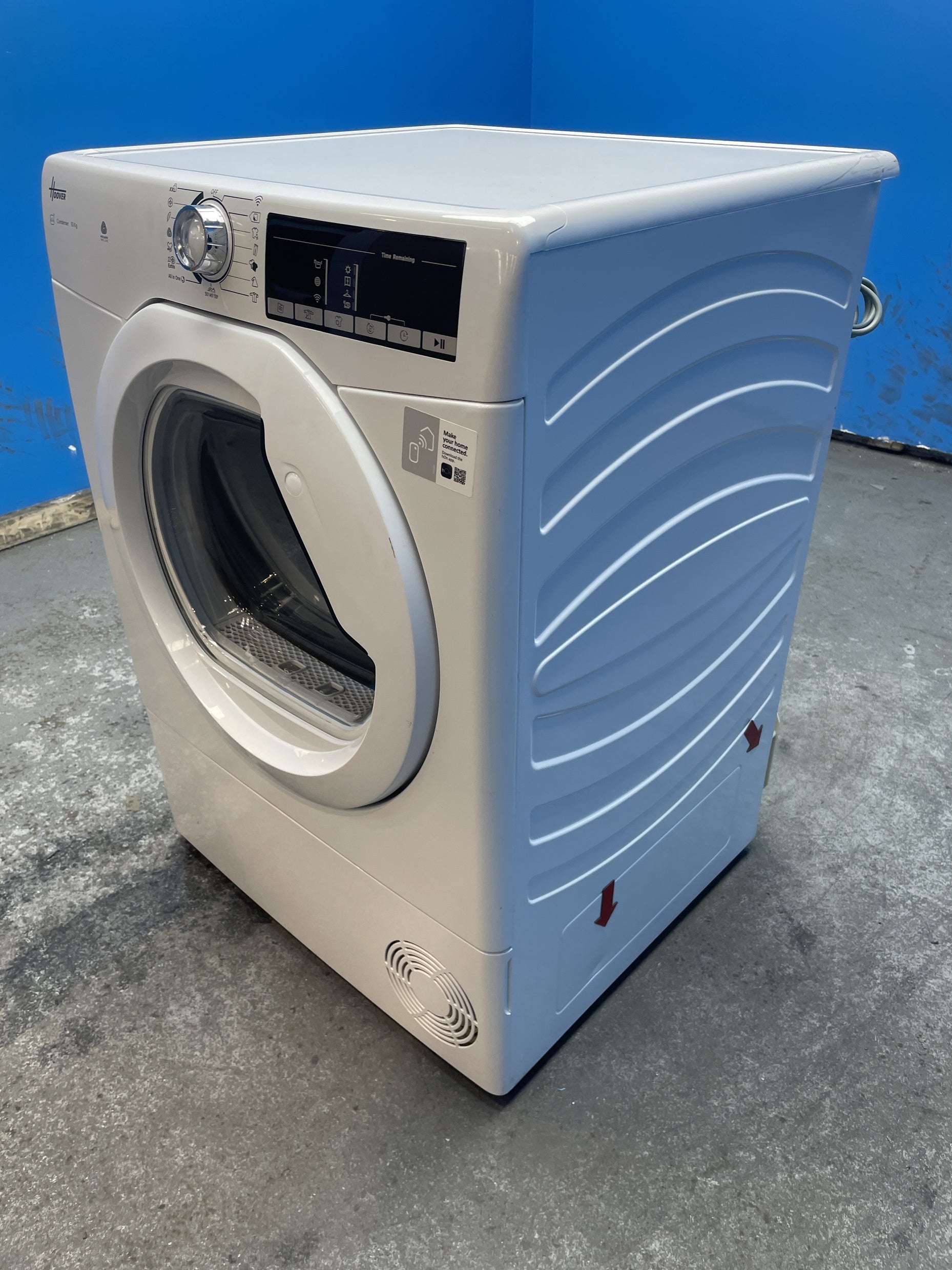 #GRC-152-187 - Hoover HLEC10TG 10kg Condenser Tumble Dryer