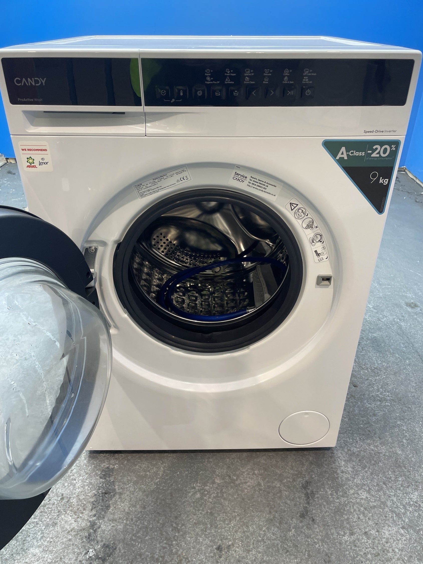 #GRC-157-728 - Candy EY 49B8-80 9kg 1400 Spin Washing Machine