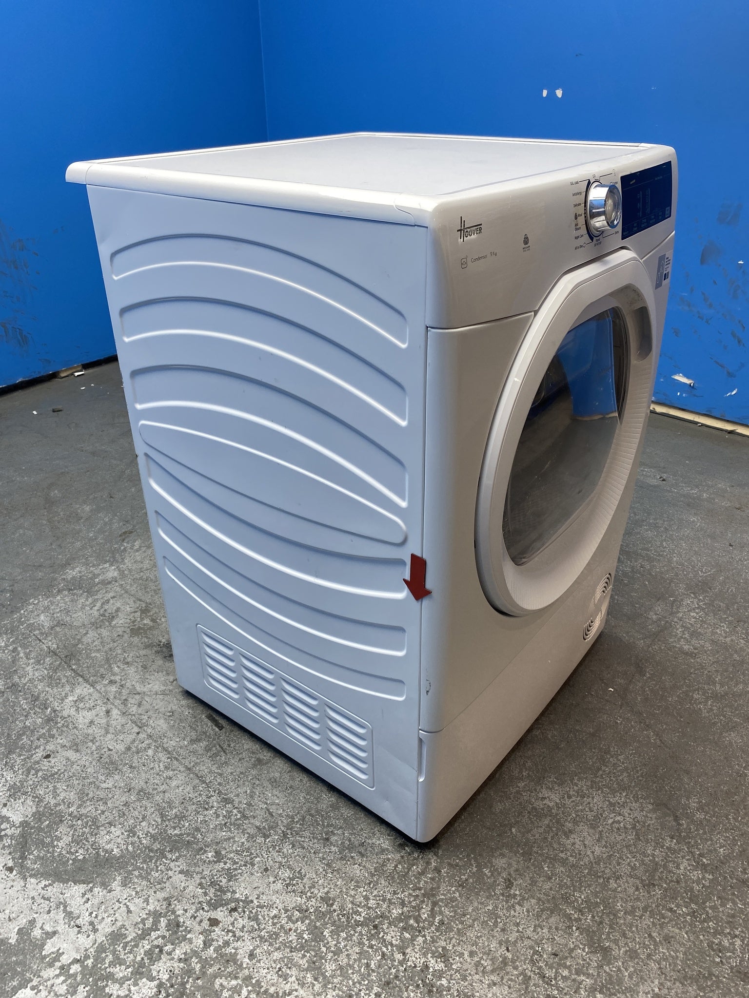 #GRC-145-033 - Hoover HRE C9TE-80 9kg Condenser Tumble Dryer with Wi-Fi