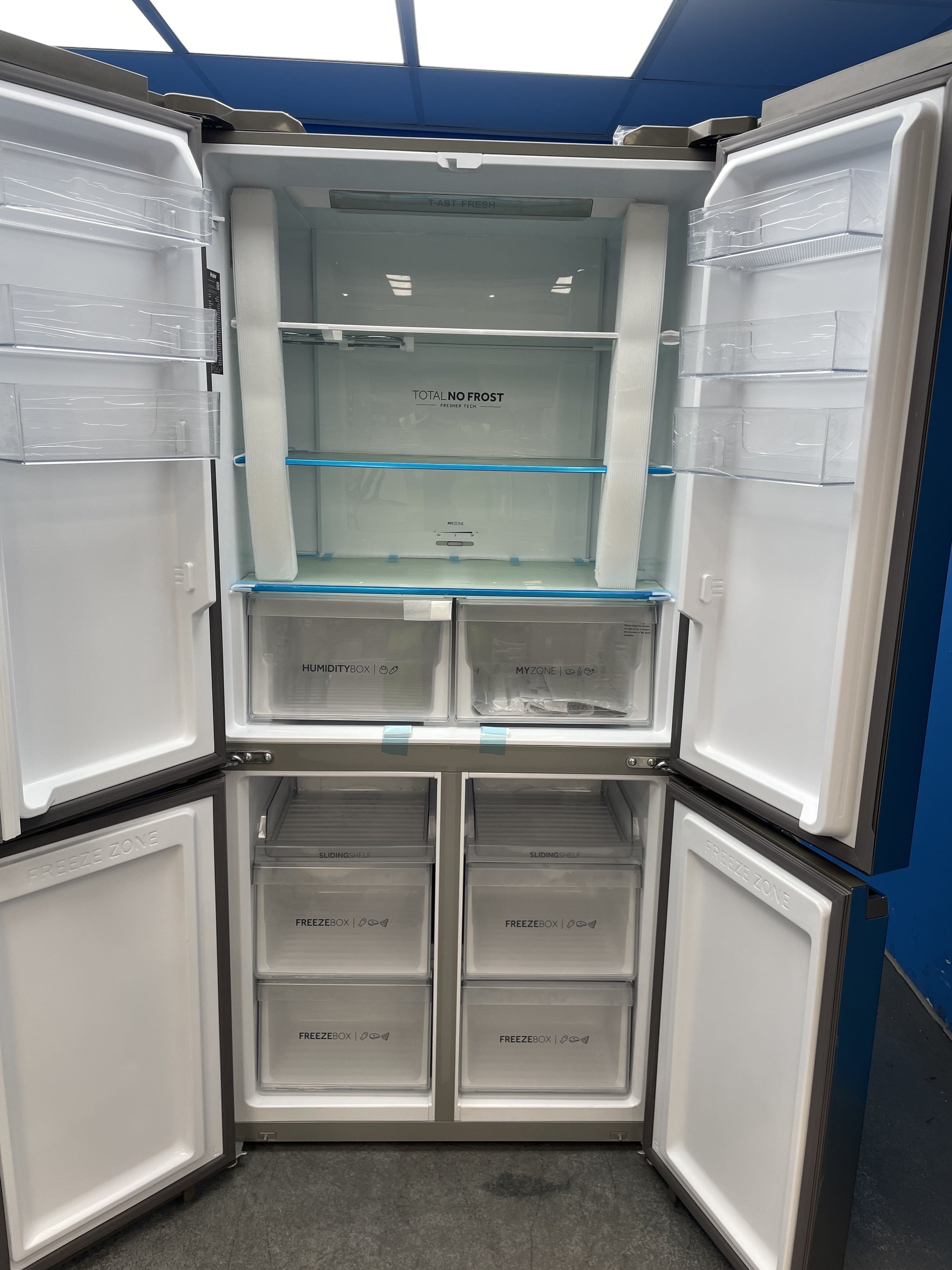 #GRC-157-886 - Haier HCR5919ENMP Cube 90 Series 5 Multi-Door Fridge Freezer