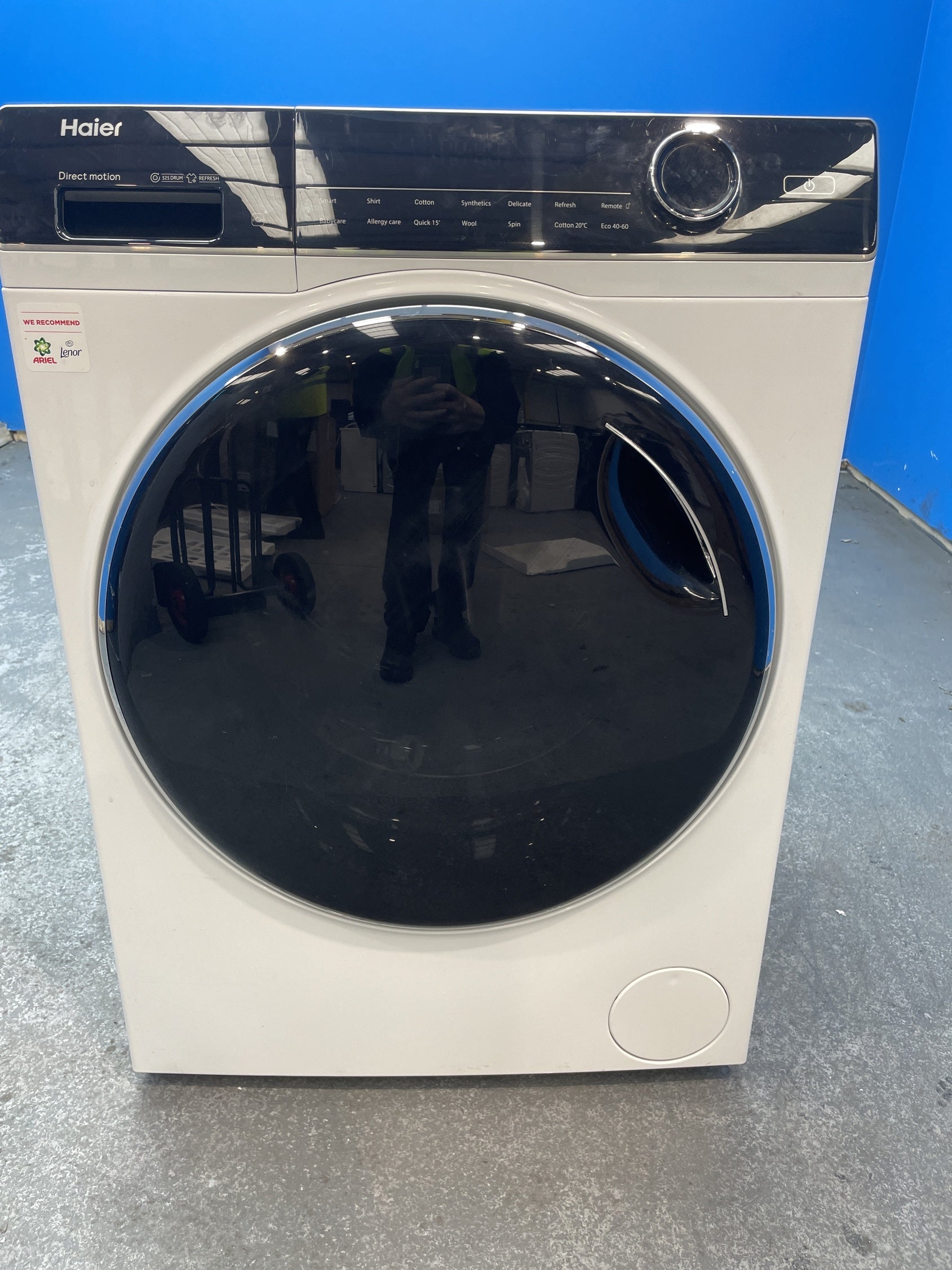 #GRC-157-258 - Haier HW100-BD14979U1 Series 7 Plus 10kg 1400 Spin Washing Machine