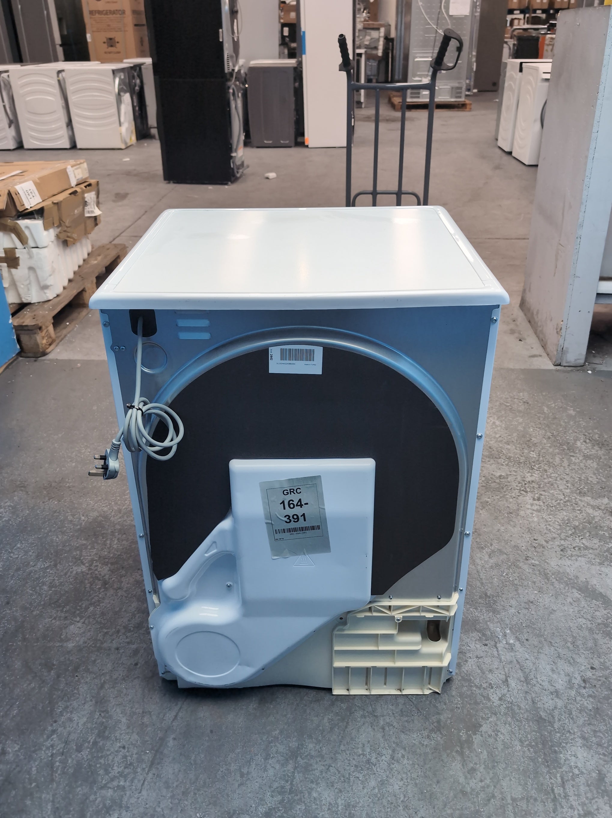 #GRC-164-391 - Candy Smart 8kg Condenser Tumble Dryer – Sensor Drying, White, B Energy Rating