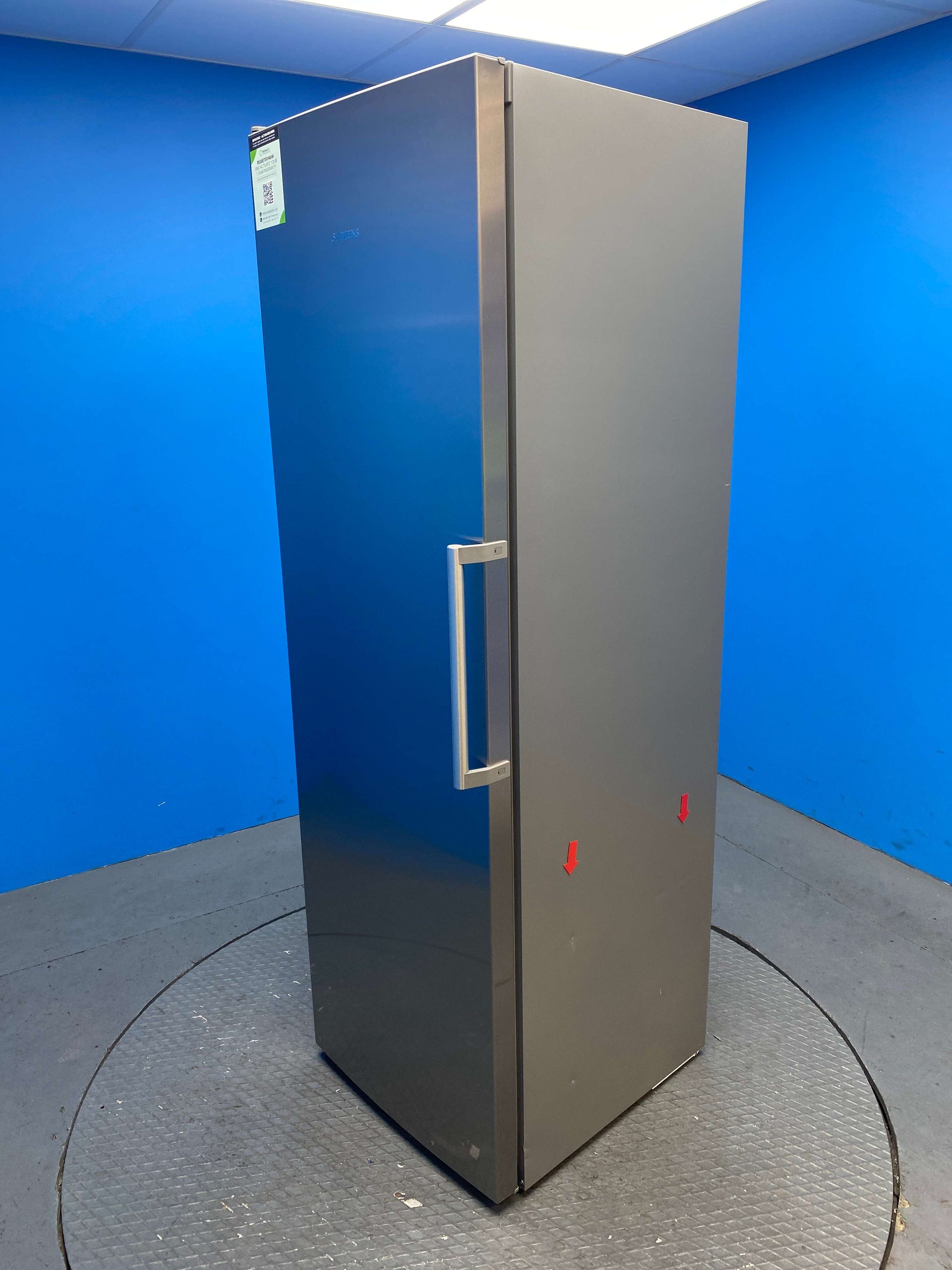Siemens iQ300 KS36VVIEPG Freestanding 346L Larder Fridge
