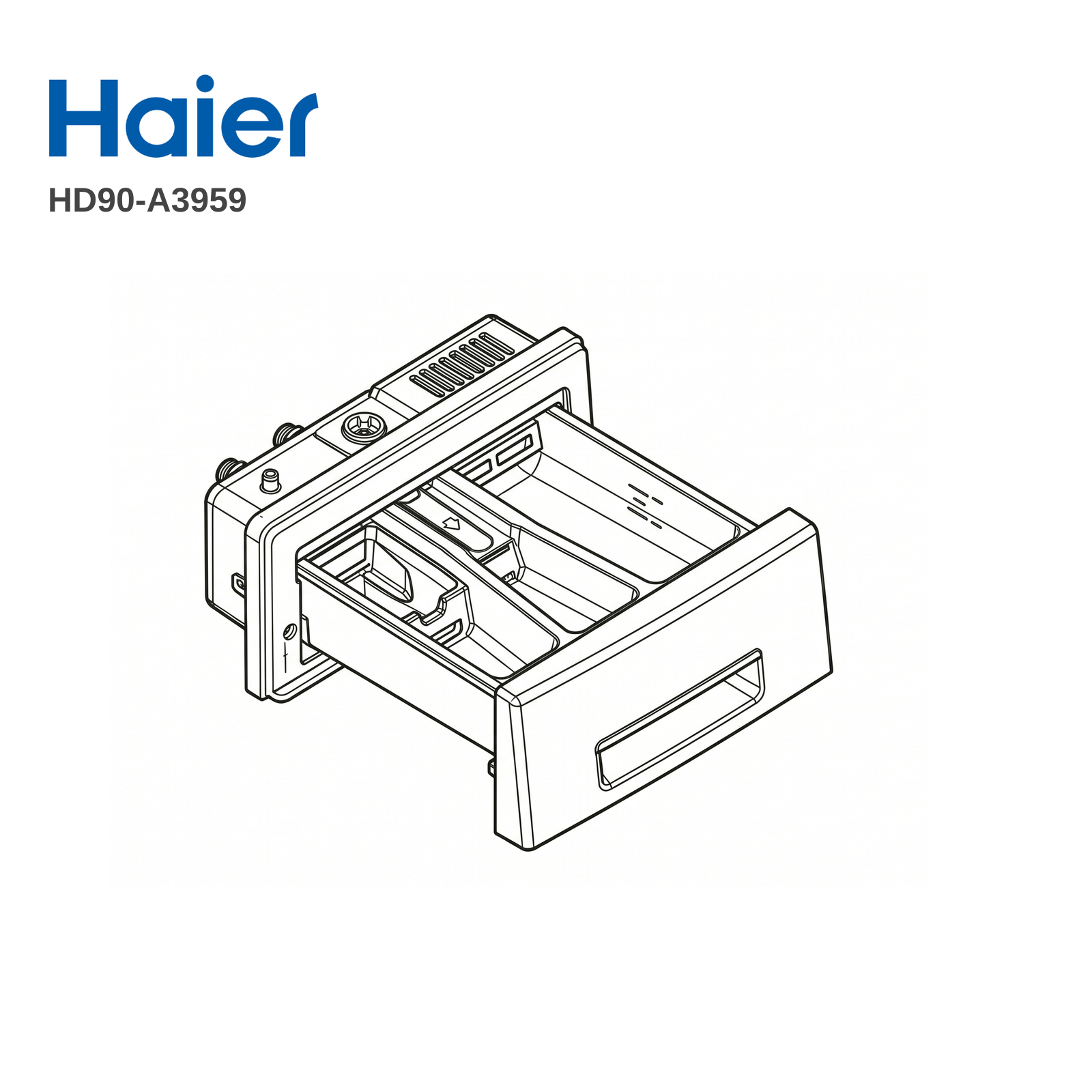 Haier HD90-A3959 Dispenser Drawer - Renew 2 U