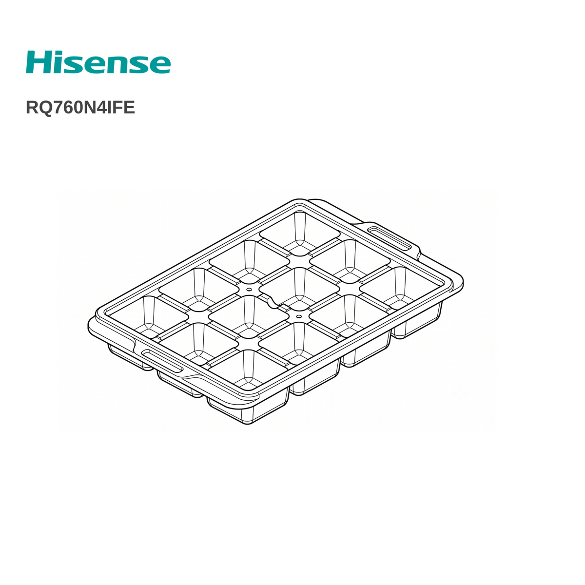 Hisense RQ760N4IFE Ice Cube Tray - Renew 2 U