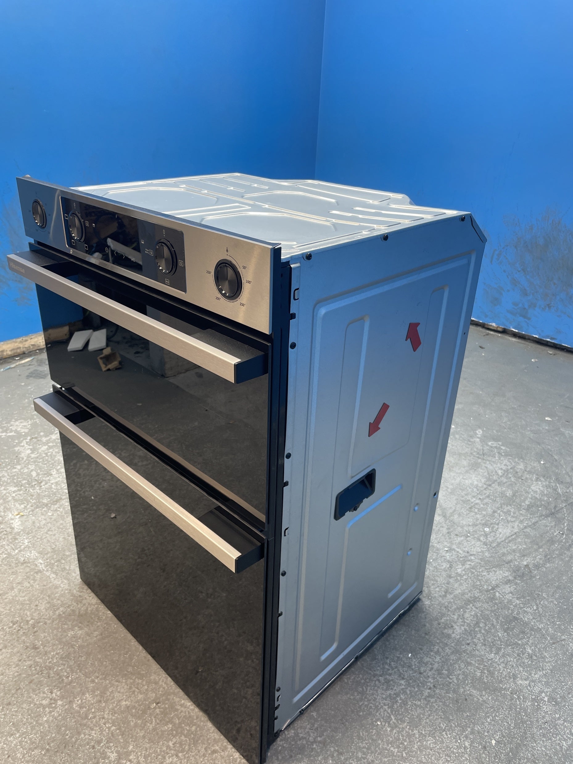 #GRC-157-454 - Hisense Hi6 BID914221CX Built-In Electric Double Oven