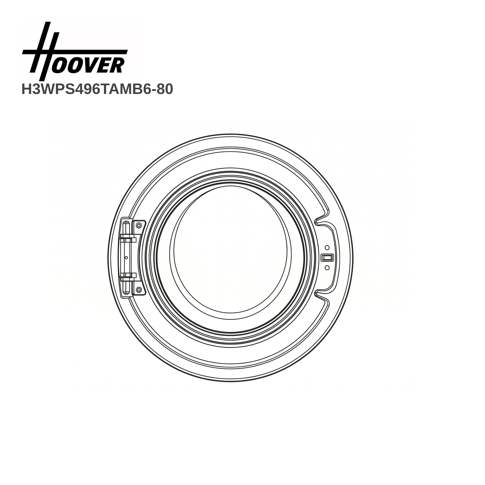 Hoover H3WPS496TAMB6-80 Laundry Door - Renew 2 U
