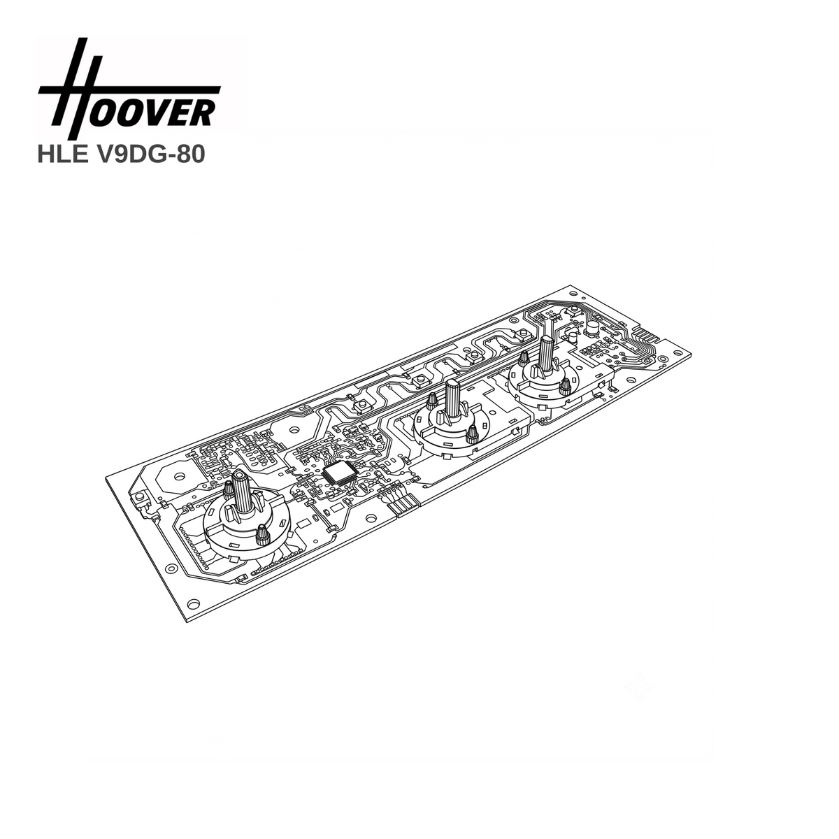 Hoover HLE V9DG-80 Tumble Dryer PCB - Renew 2 U